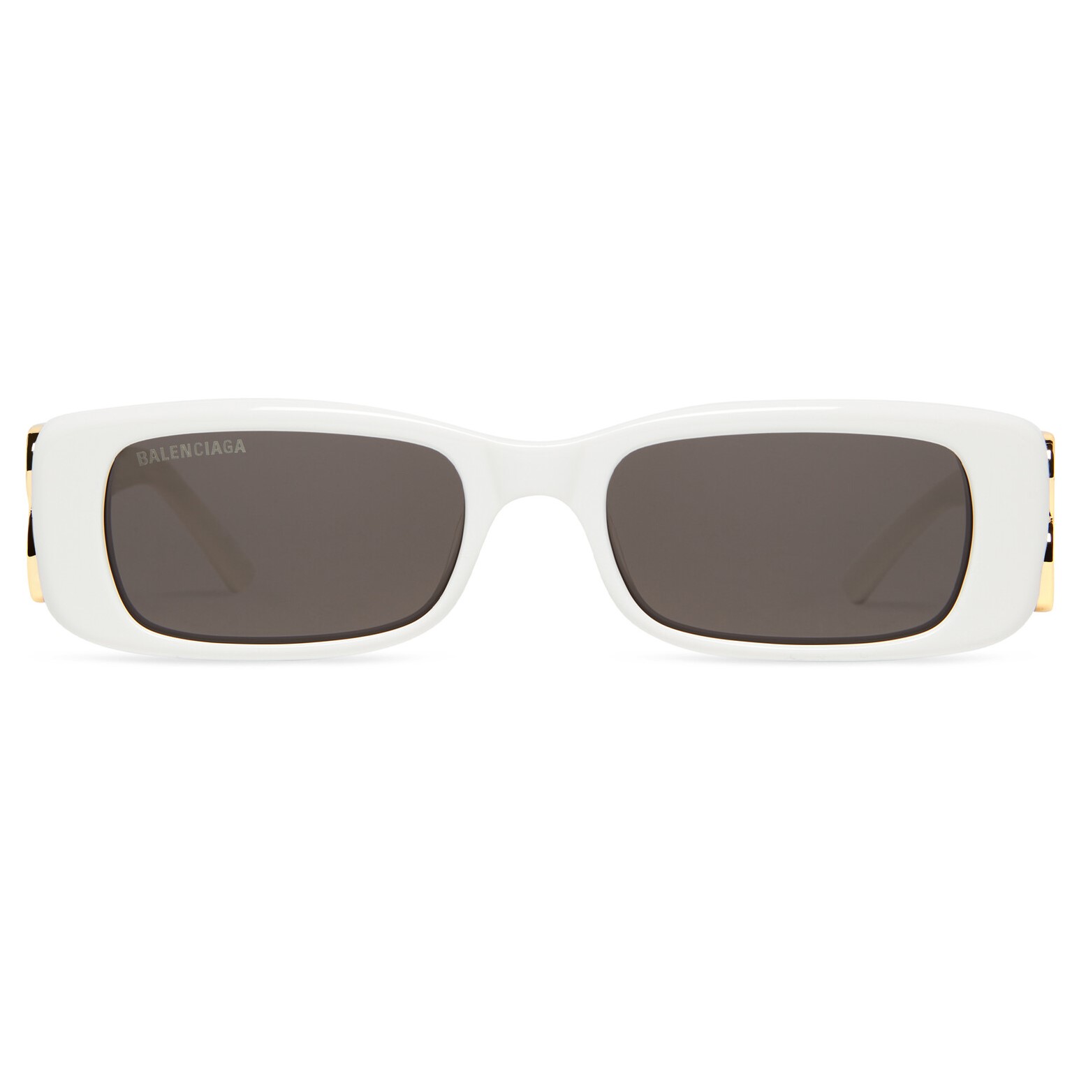 MẮT KÍNH UNISEX BALENCIAGA DYNASTY BB RECTANGLE SQUARE FRAME ACETATE AND GOLD TONE SUNGLASSES BB0096S 4