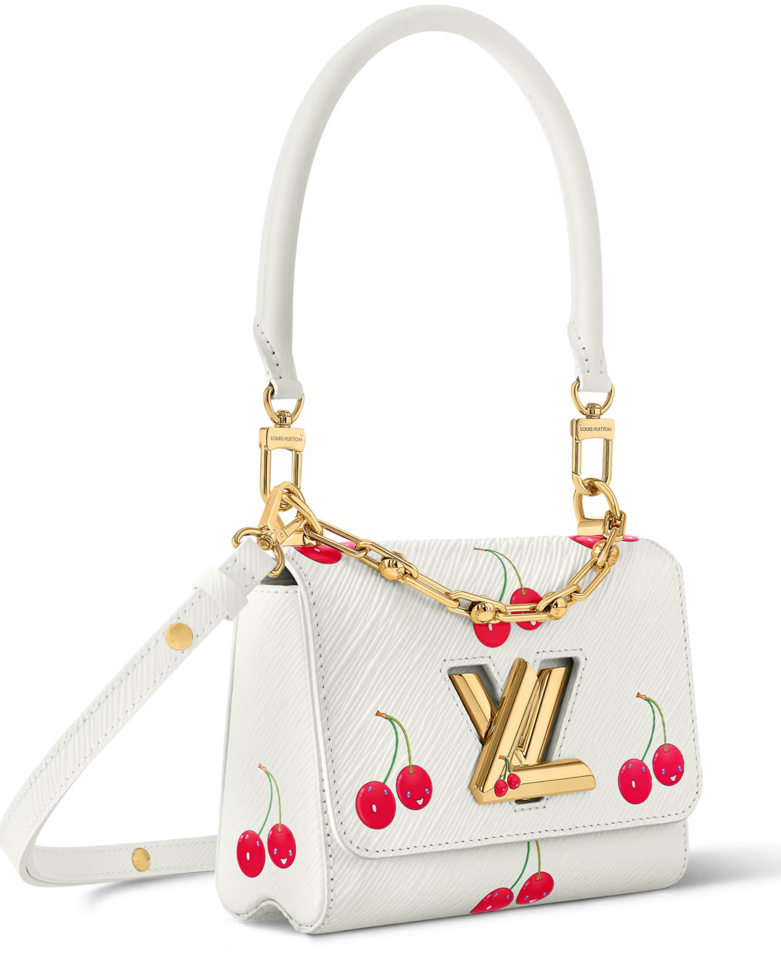 Túi nữ trắng Louis Vuitton LV x TM Twist PM White 3