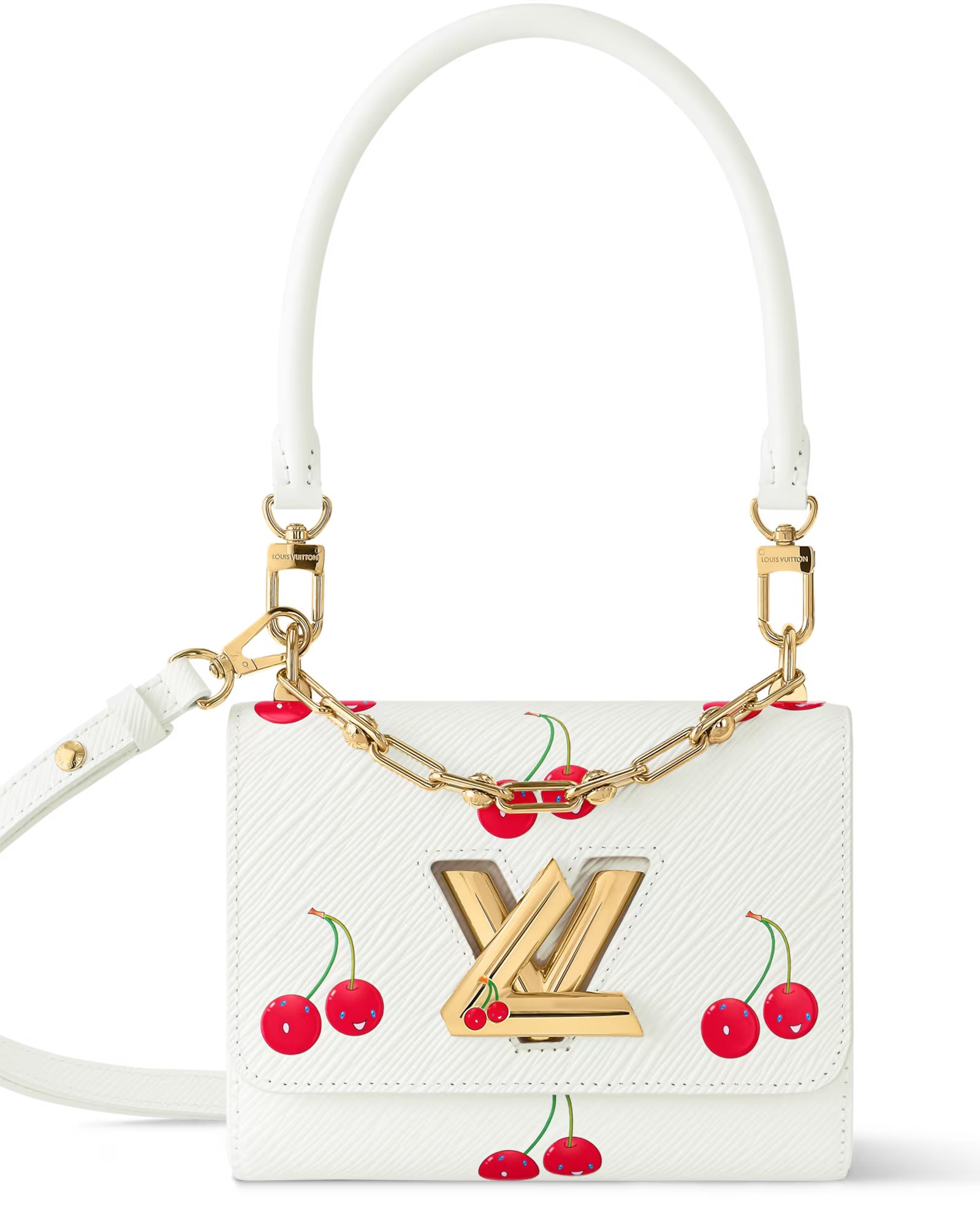 Túi nữ trắng Louis Vuitton LV x TM Twist PM White 1