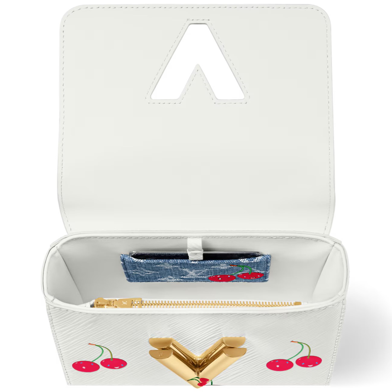 Túi nữ trắng Louis Vuitton LV x TM Twist PM White 4