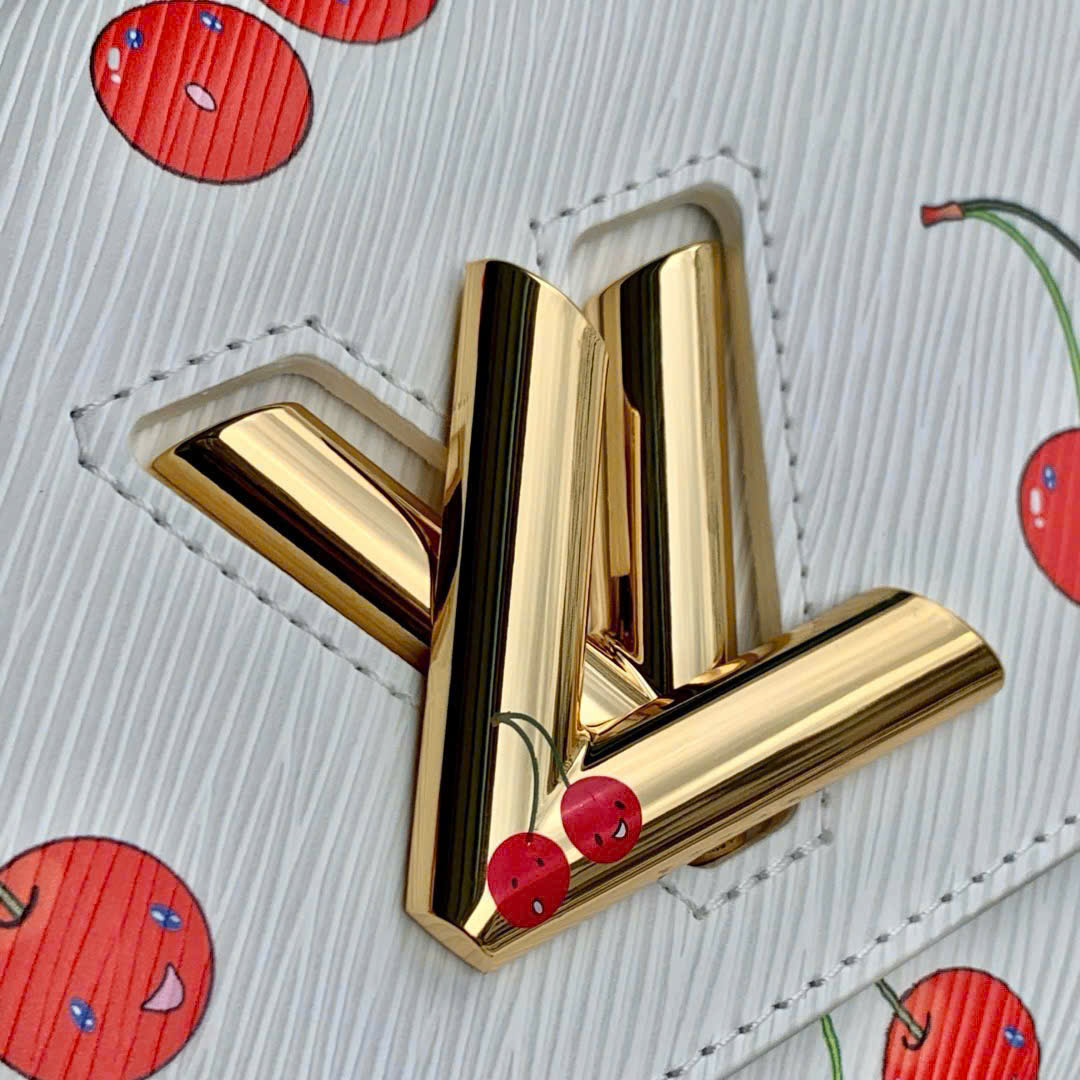 Túi nữ trắng Louis Vuitton LV x TM Twist PM White 7