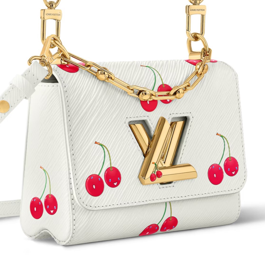 Túi nữ trắng Louis Vuitton LV x TM Twist PM White 8