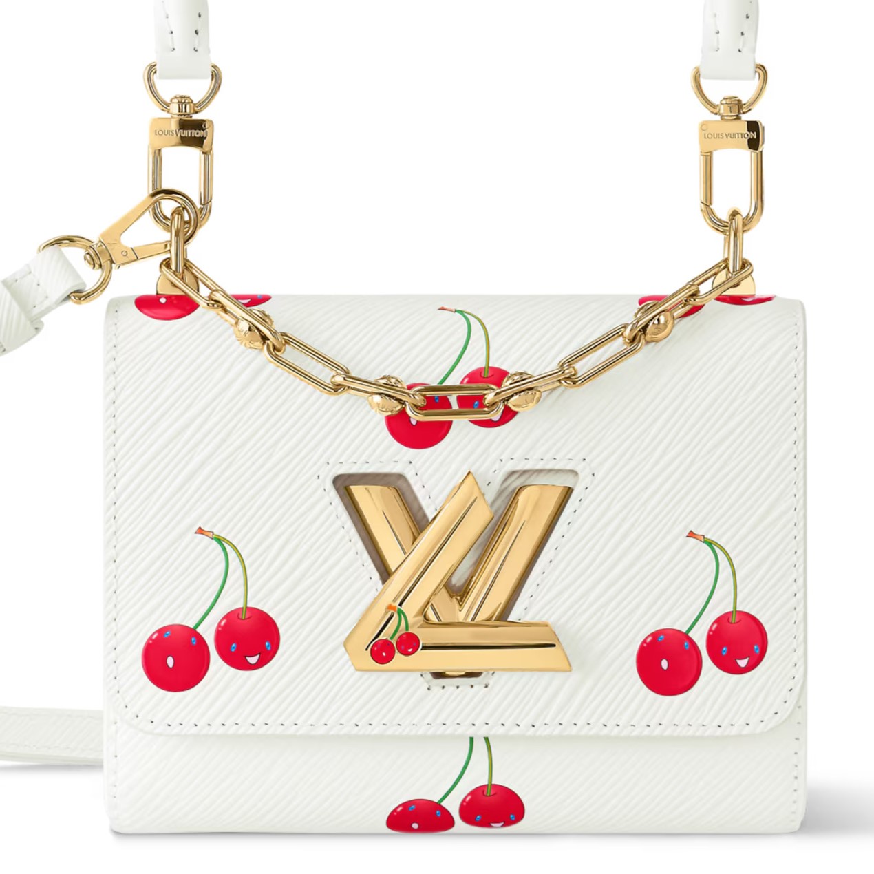 Túi nữ trắng Louis Vuitton LV x TM Twist PM White 11