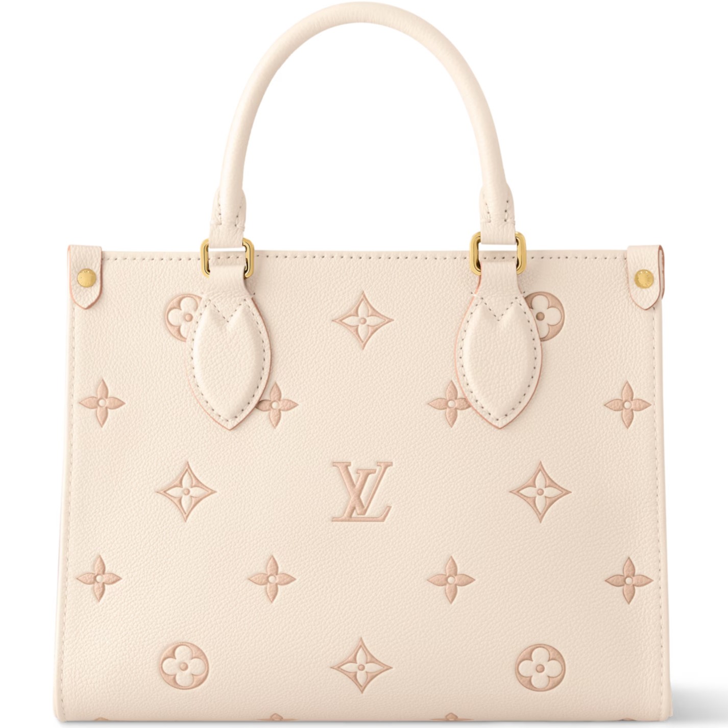 Túi tote Louis Vuitton OnTheGo PM Eden Debossed Grained Cowhide Leather 1