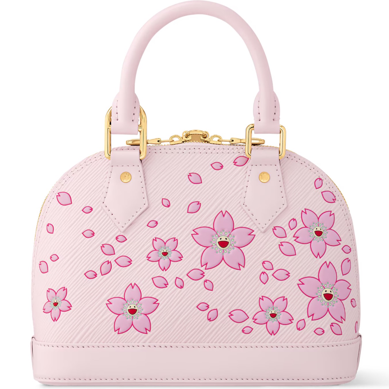Túi xách LV hến Louis Vuitton LV x TM Alma BB Pink Cherry Blossom Motifs 2