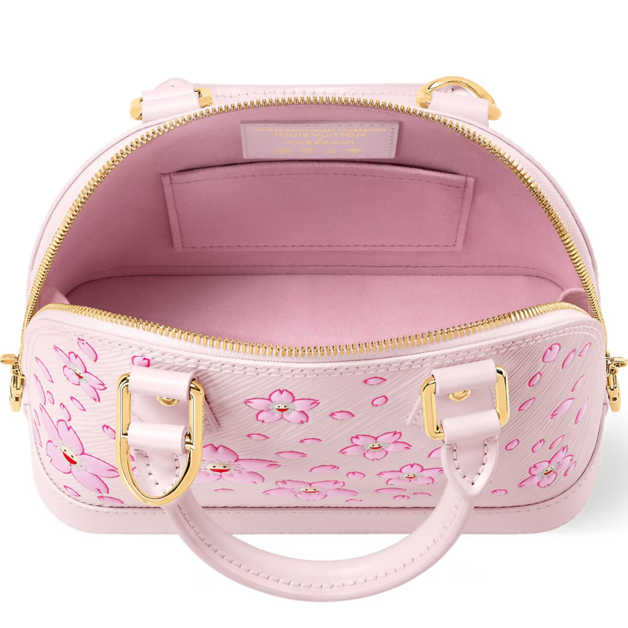 Túi xách LV hến Louis Vuitton LV x TM Alma BB Pink Cherry Blossom Motifs 5