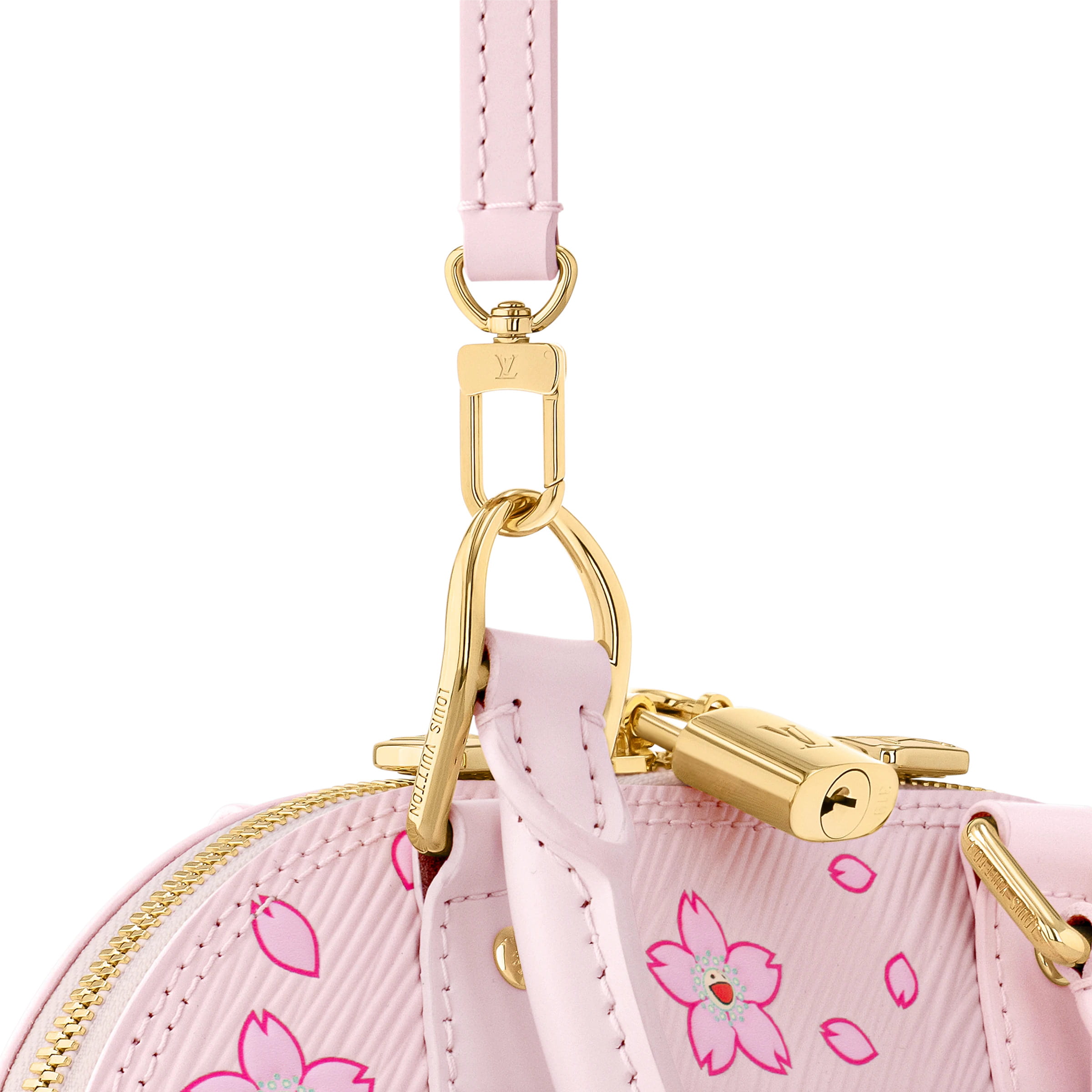 Túi xách LV hến Louis Vuitton LV x TM Alma BB Pink Cherry Blossom Motifs 6