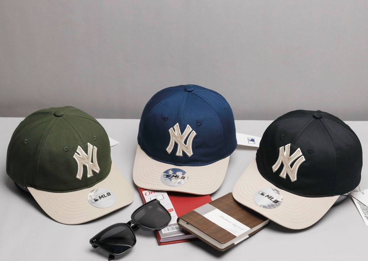 MŨ UNISEX MLB COLOR MATCHING N-COVER BALL CAP NEW YORK YANKEES 6