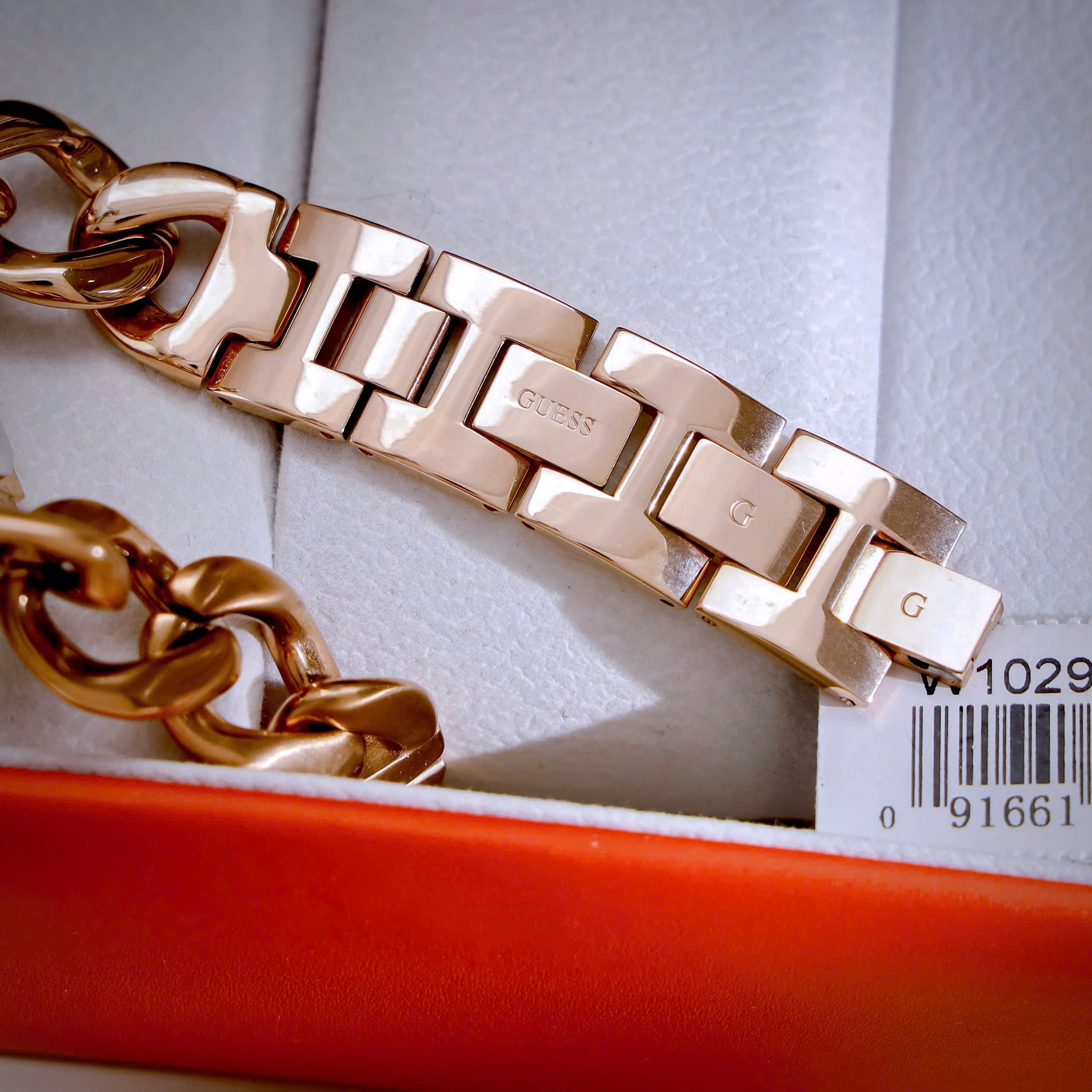 Đồng hồ đeo tay Guess Vanity Rose Gold Dial Rose Gold Steel Strap Watch for Women W1029L3 3
