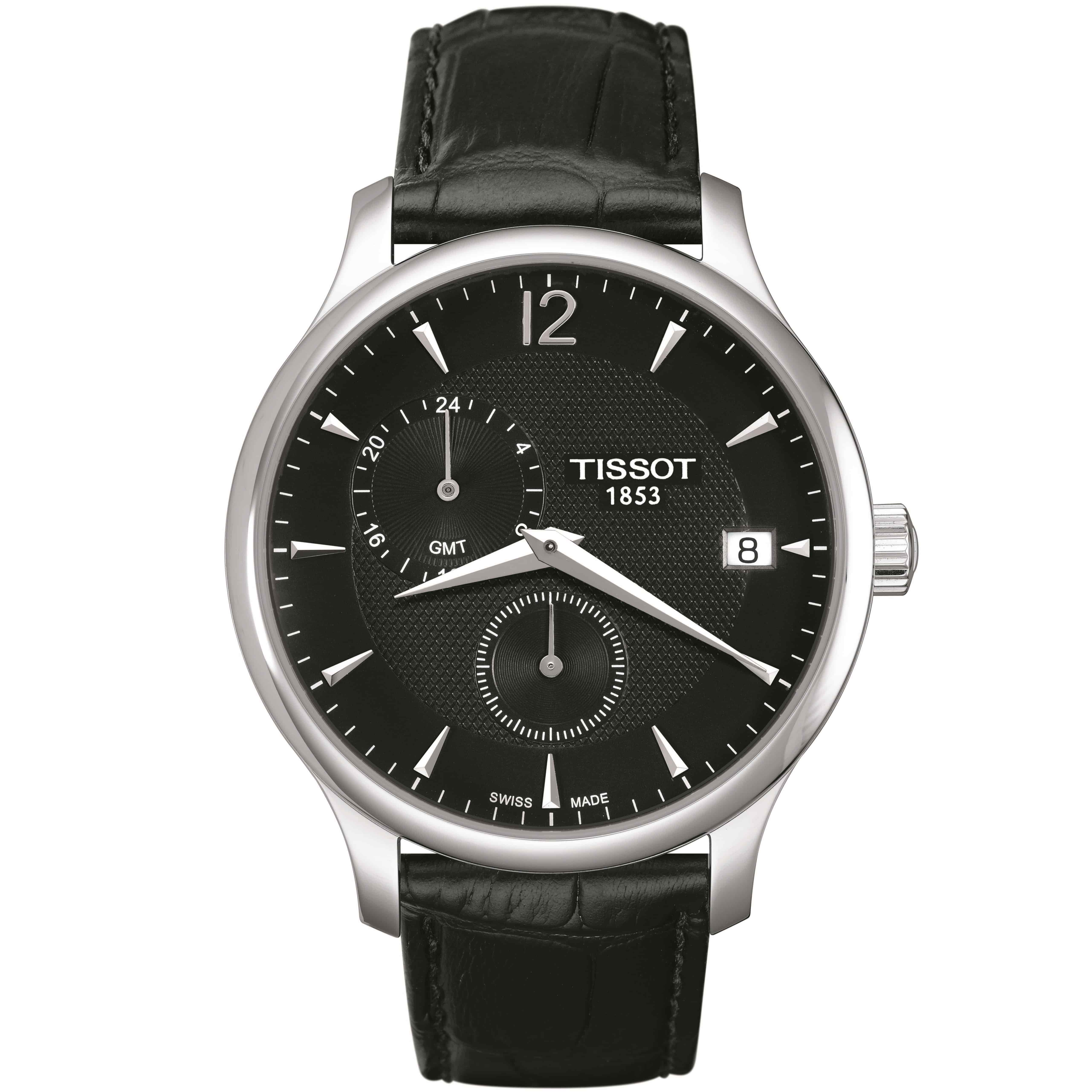 Đồng hồ đeo tay Nam Tissot Tradition Gmt Mens Wristwatch 1823 T063.639.16.057.00 3