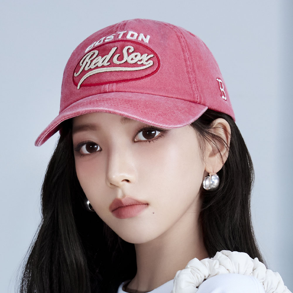 Nón kết MLB Varsity Vintage Culsive Stitch Unstructured Ball Cap Boston Red Sox Red 3ACPV165N-43RDD 12