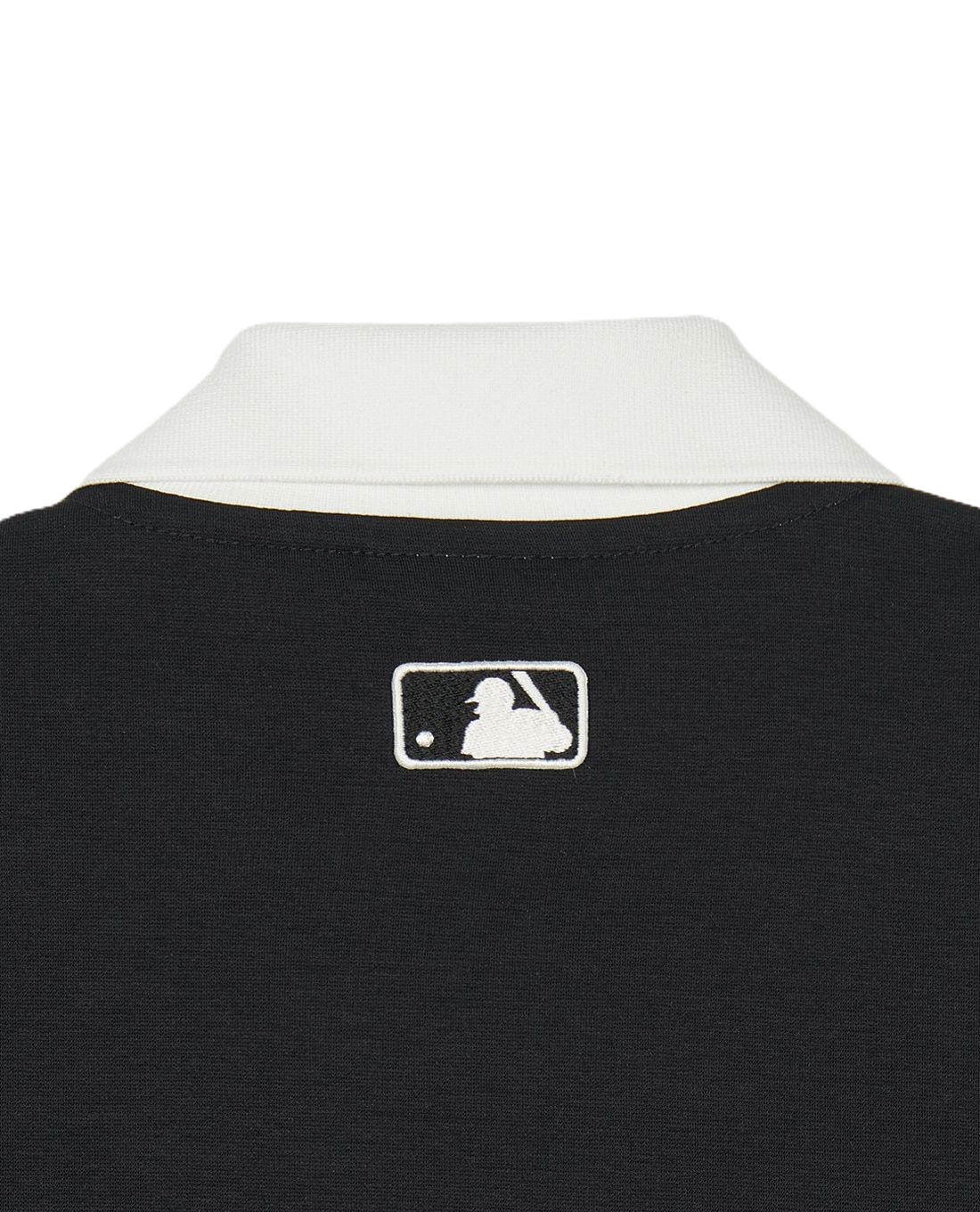 Áo đầm MLB cổ bẻ tay ngắn Varsity Lettering Pique Dress NY New York Yankees Black 3FOPV0143-50BKS 7