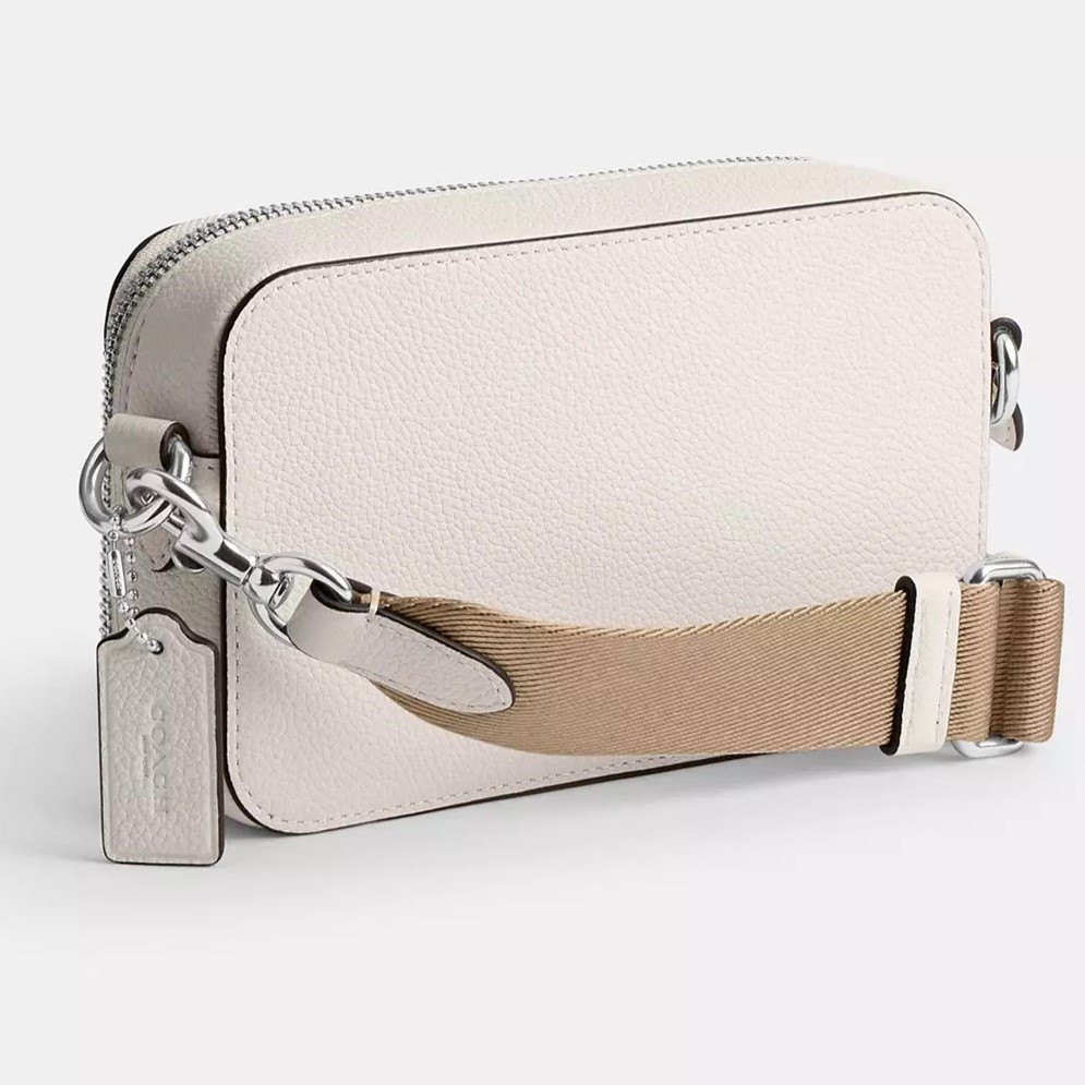 Túi đeo chéo Coach Nam Charter Slim Crossbody With Coach Graphic Chalk CW540 4