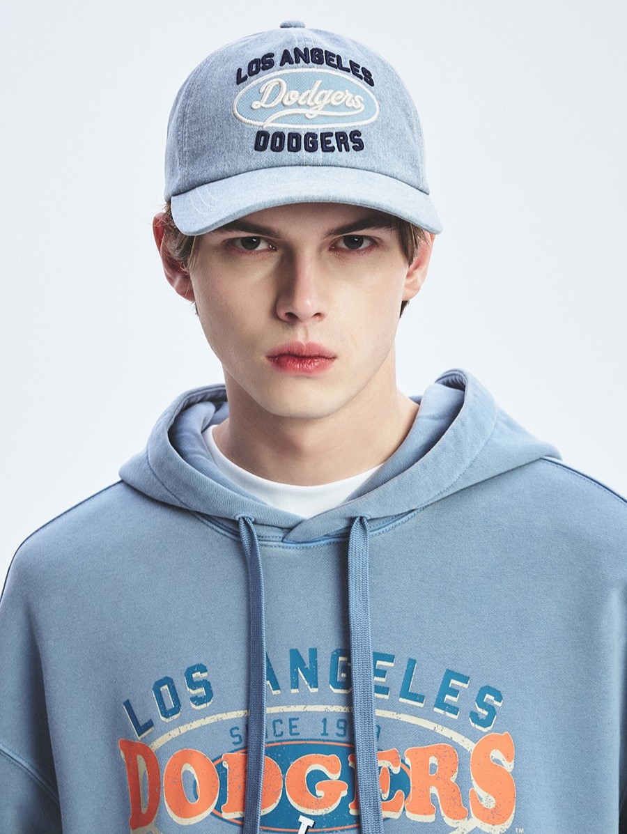 Nón kết MLB Varsity Vintage Oval Stitch Cursive Unstructured Ball Cap Los Angeles Dodgers 3ACPV055N-07INL 8