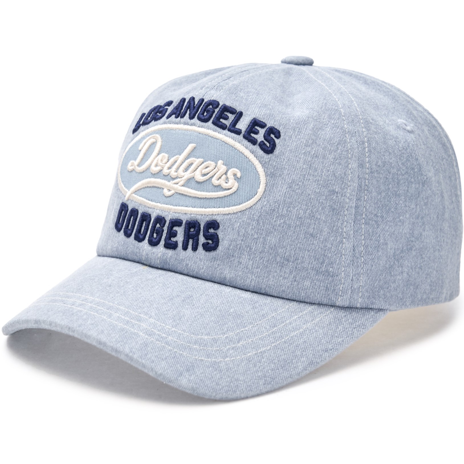 Nón kết MLB Varsity Vintage Oval Stitch Cursive Unstructured Ball Cap Los Angeles Dodgers 3ACPV055N-07INL 16