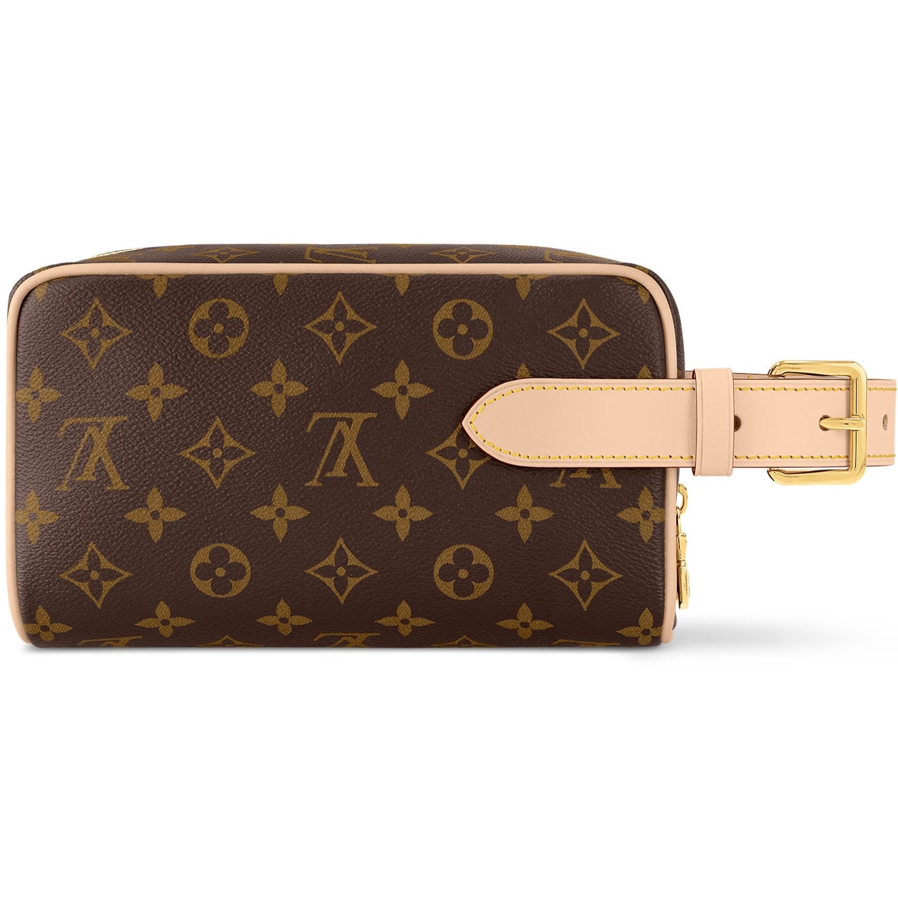 Túi xách nâu Louis Vuitton Trousse Toilette Locker Dopp Kit Monogram Canvas 6
