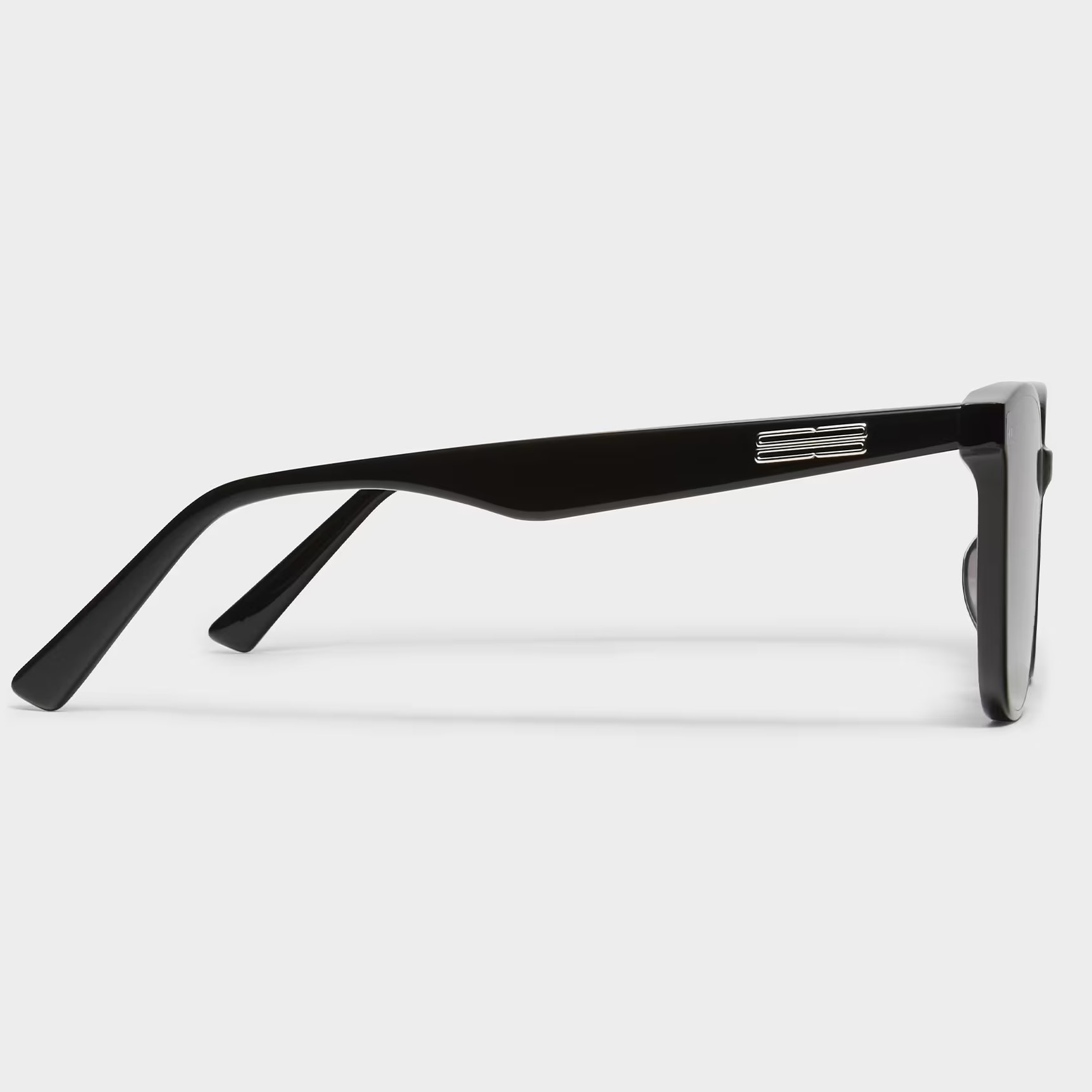 KÍNH MÁT THỜI TRANG GENTLE MONSTER HEIZER 01 BLACK LENSES SQUARE SHAPE BLACK ACETATE FRAME 8