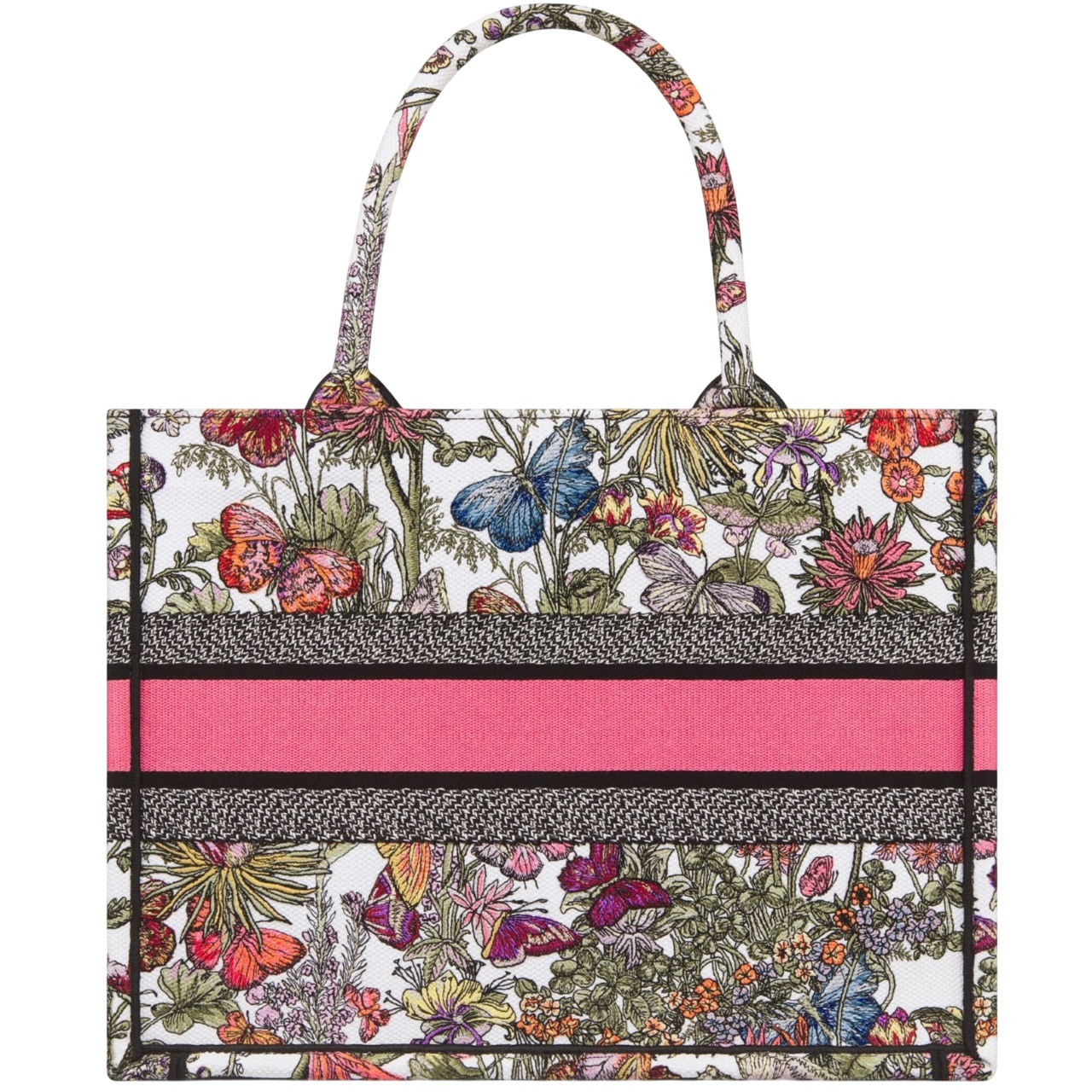 Túi nữ Medium Christian Dior Book Tote Mexico Millefiori Embroidery 2