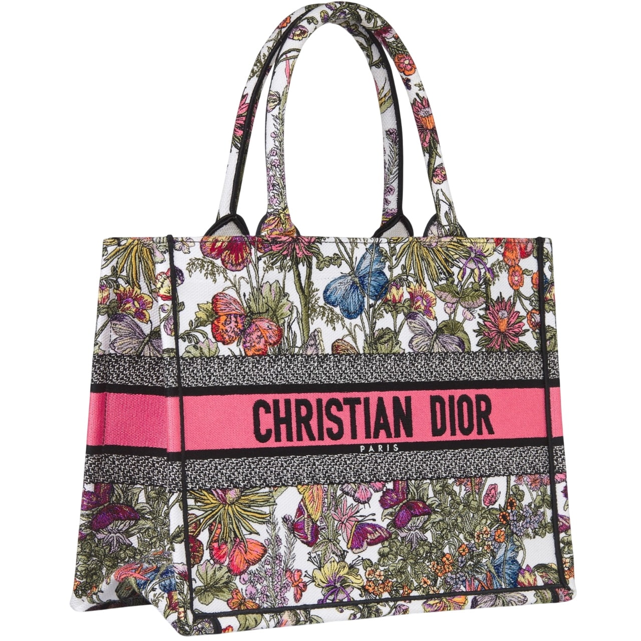Túi nữ Medium Christian Dior Book Tote Mexico Millefiori Embroidery 4