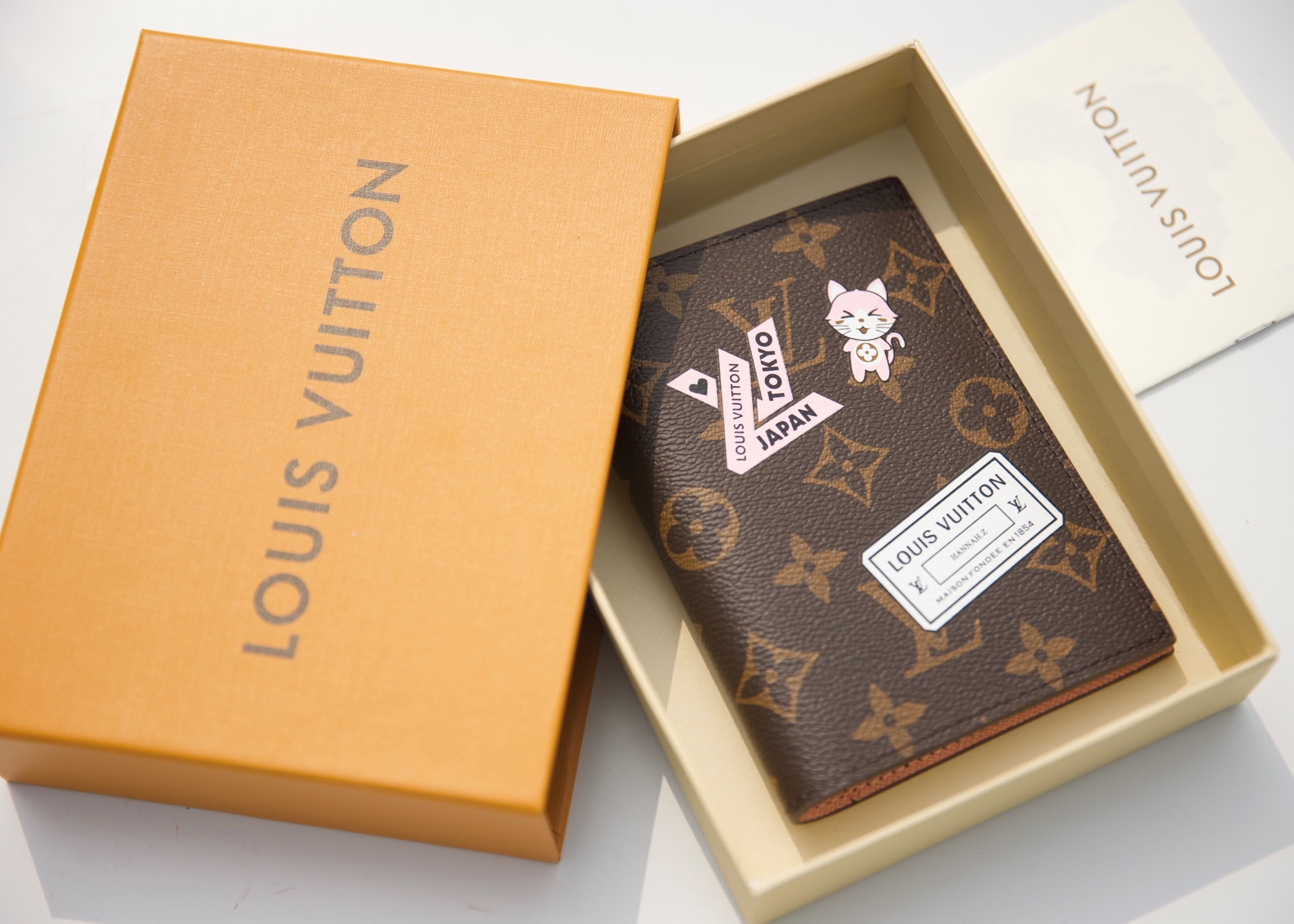 Ví Louis Vuitton Passport Cover Brown M64502  AuthenticShoes