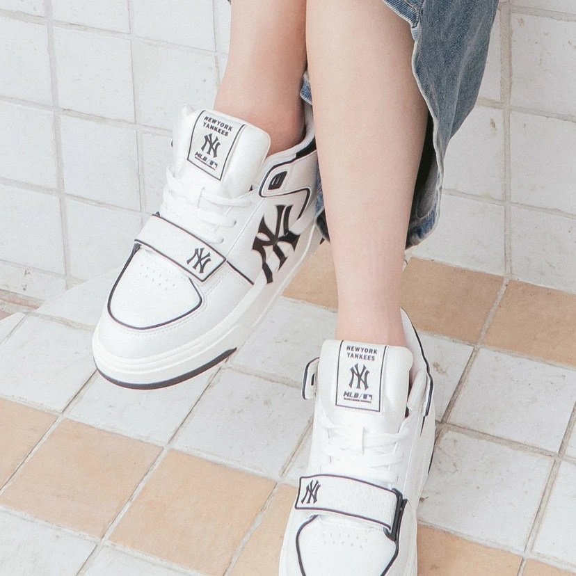 GIÀY MLB NY CHUNKY LINER MID BASIC NEW YORK YANKEES 3ASXLMB3N-50BKS MÀU TRẮNG 14