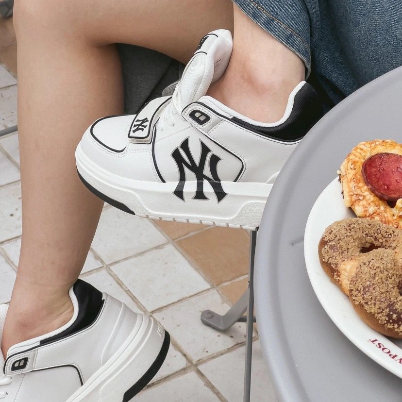 GIÀY MLB NY CHUNKY LINER MID BASIC NEW YORK YANKEES 3ASXLMB3N-50BKS MÀU TRẮNG 13