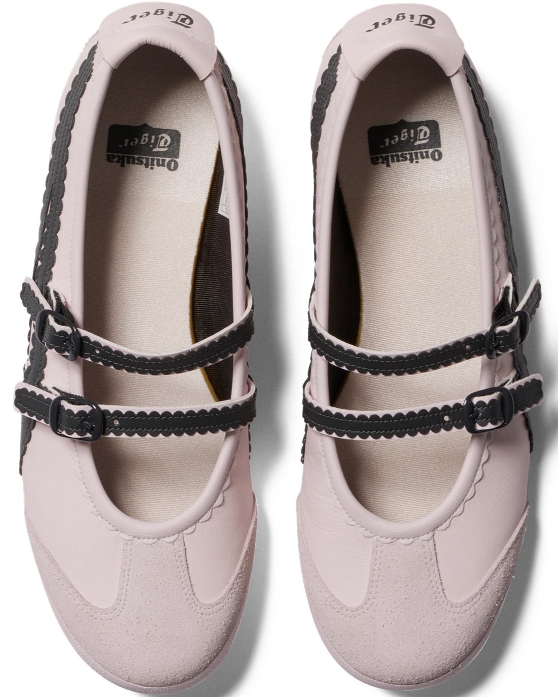 Giày búp bê nữ Onitsuka Tiger Mexico 66 TGRS Women Shoes Crystal Pink Graphite Grey 1182A678-700 9