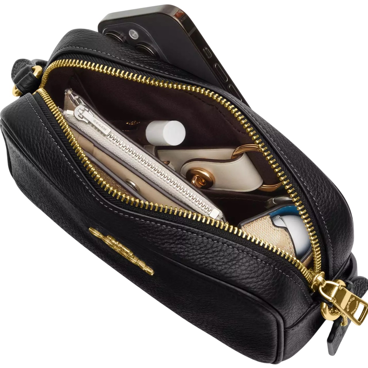 Túi đeo chéo Coach Mini Jamie Camera Bag With Floral Print CAQ38 1