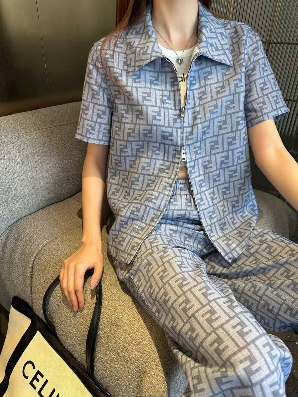 Combo bộ áo tay ngắn quần dài Fendi 7