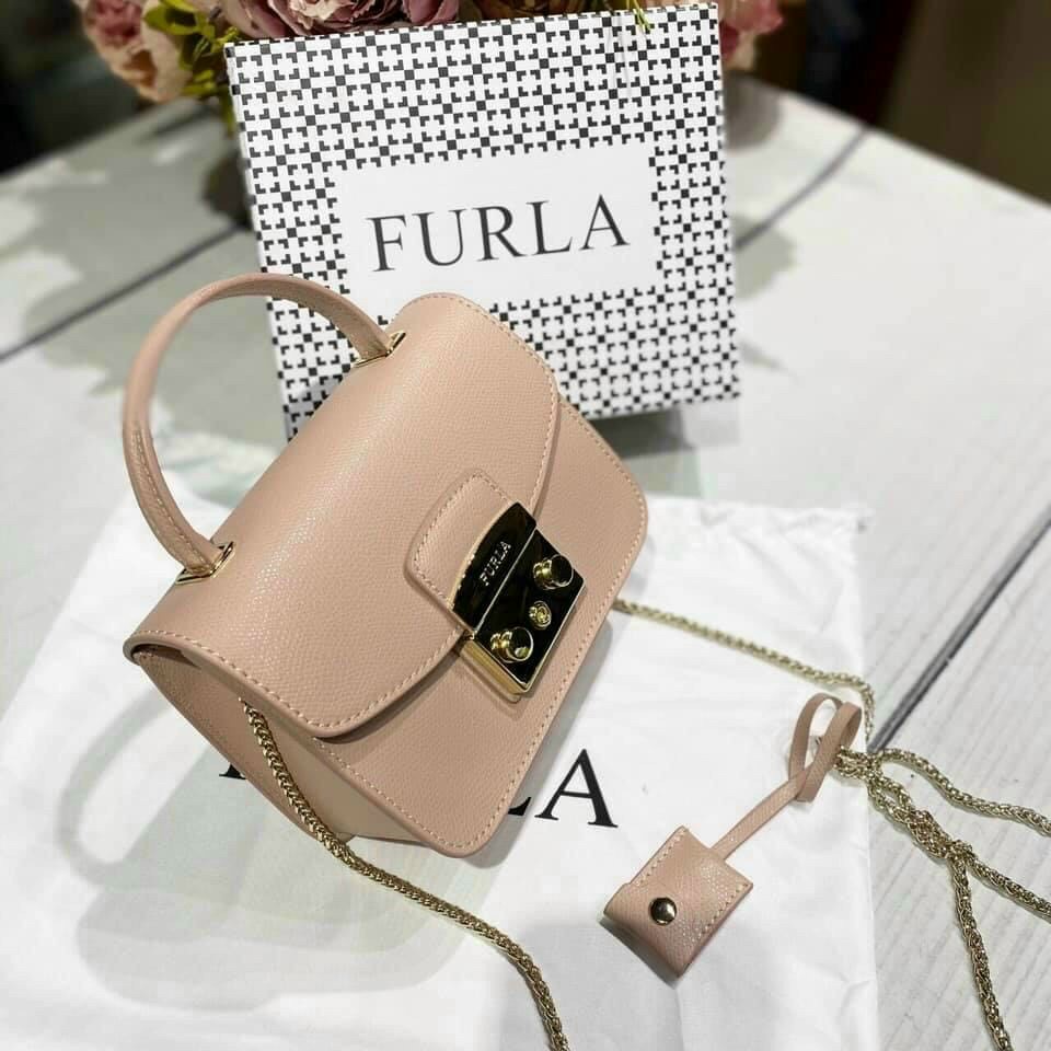 TÚI ĐEO CHÉO NỮ FURLA MINI METROPOLIS TOP HANDLE 3