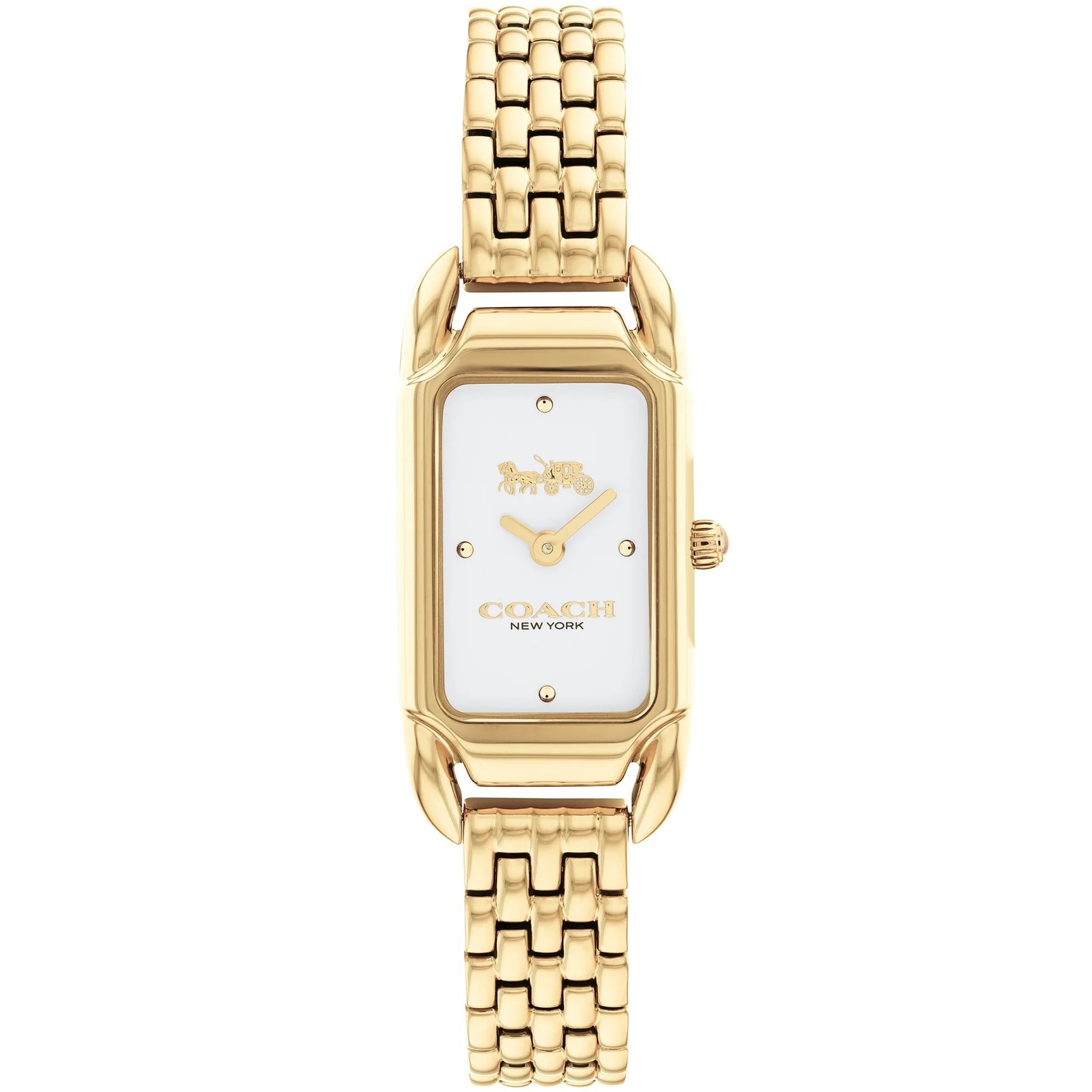 ĐỒNG HỒ ĐEO TAY NỮ COACH CADIE GOLD STAINLESS STEEL WHITE DIAL WOMENS WATCH 14504036 6