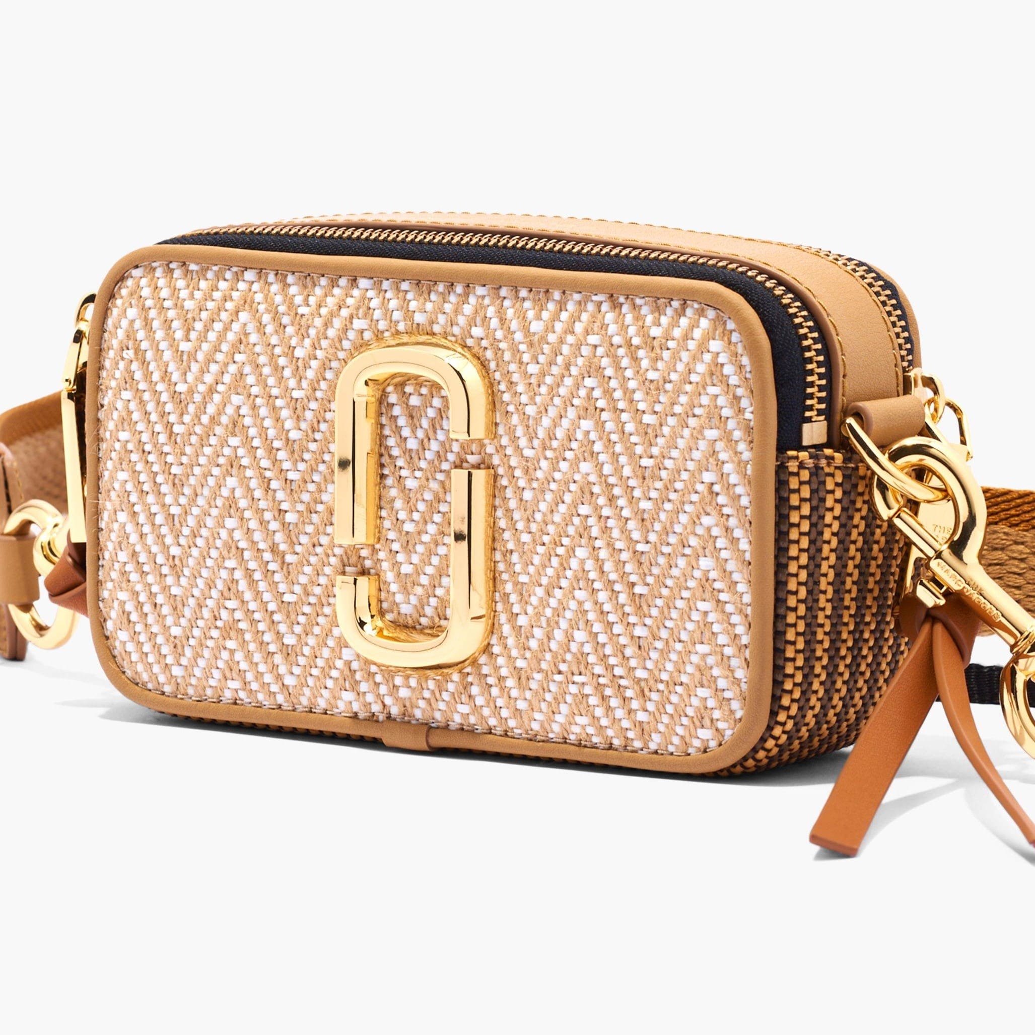 Túi đeo chéo Marc Jacobs The Snapshot Woven Bag Natural Multi H156M06PF22 1