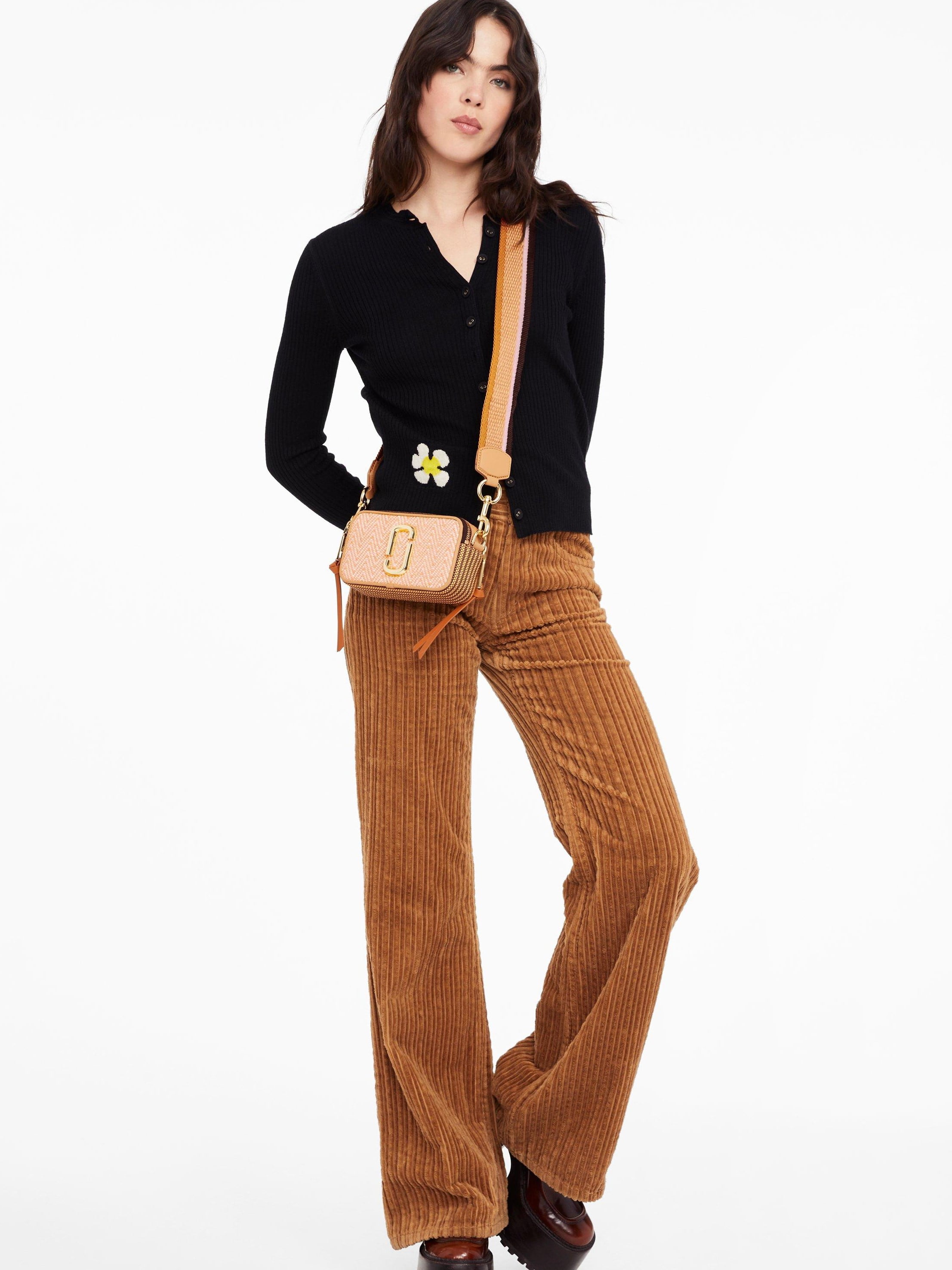 Túi đeo chéo Marc Jacobs The Snapshot Woven Bag Natural Multi H156M06PF22 8