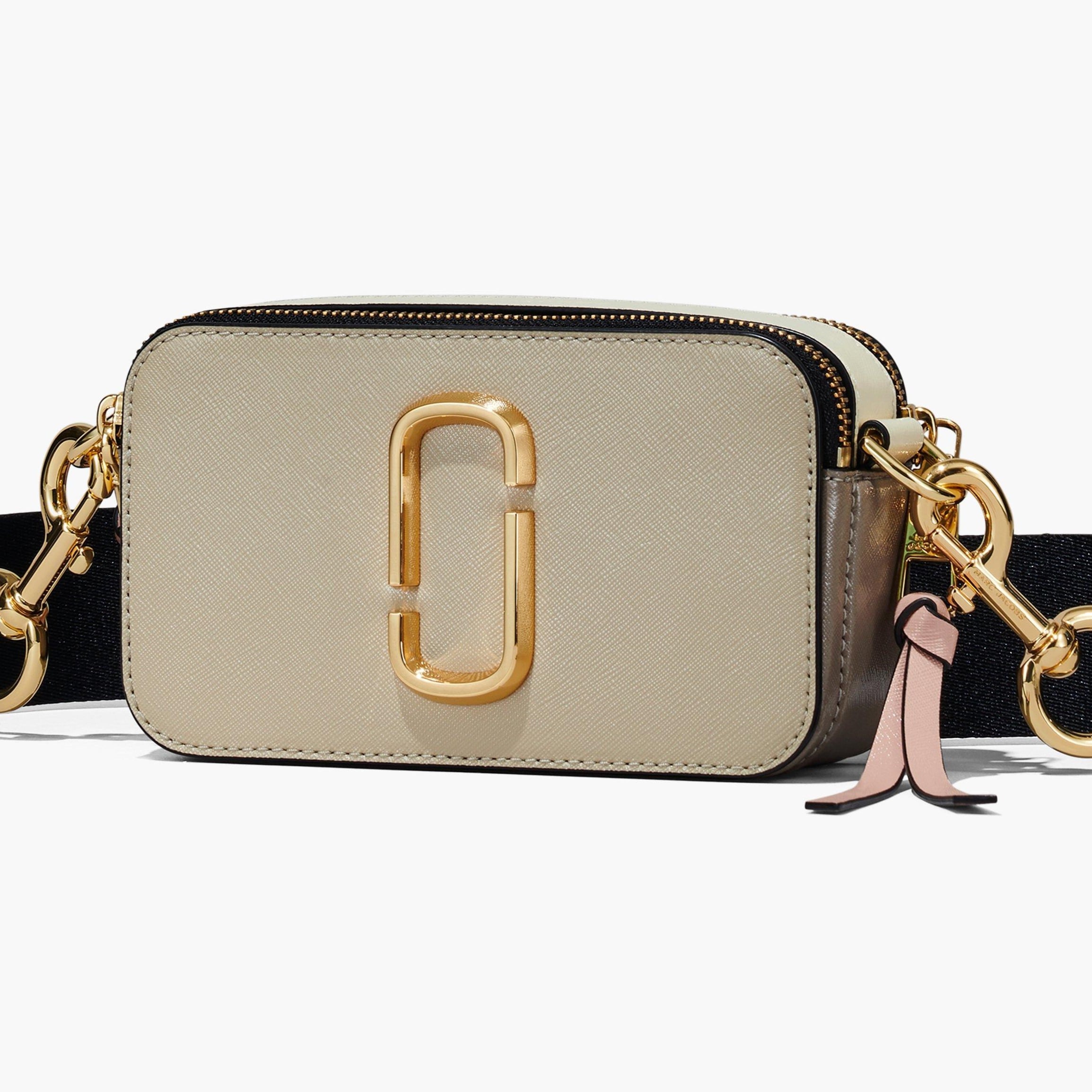 Túi nữ Marc Jacobs màu nâu kem The Snapshot Crossbody Bag In Khaki Multi 2S3HCR500H03 6