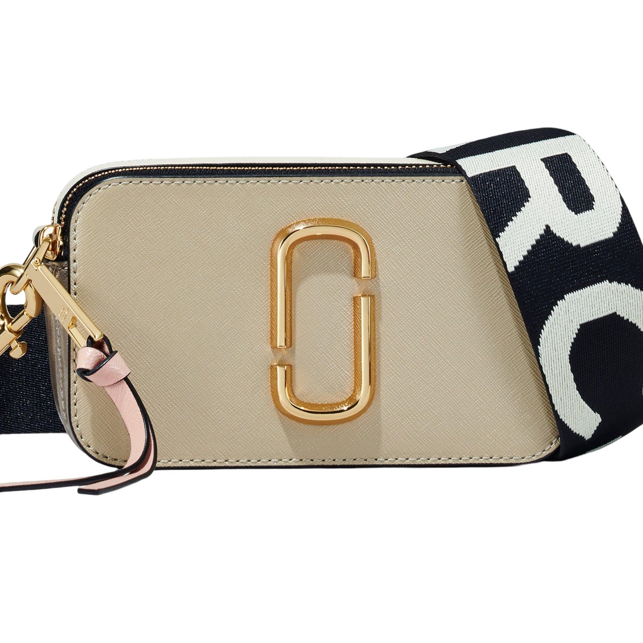 Túi nữ Marc Jacobs màu nâu kem The Snapshot Crossbody Bag In Khaki Multi 2S3HCR500H03 8