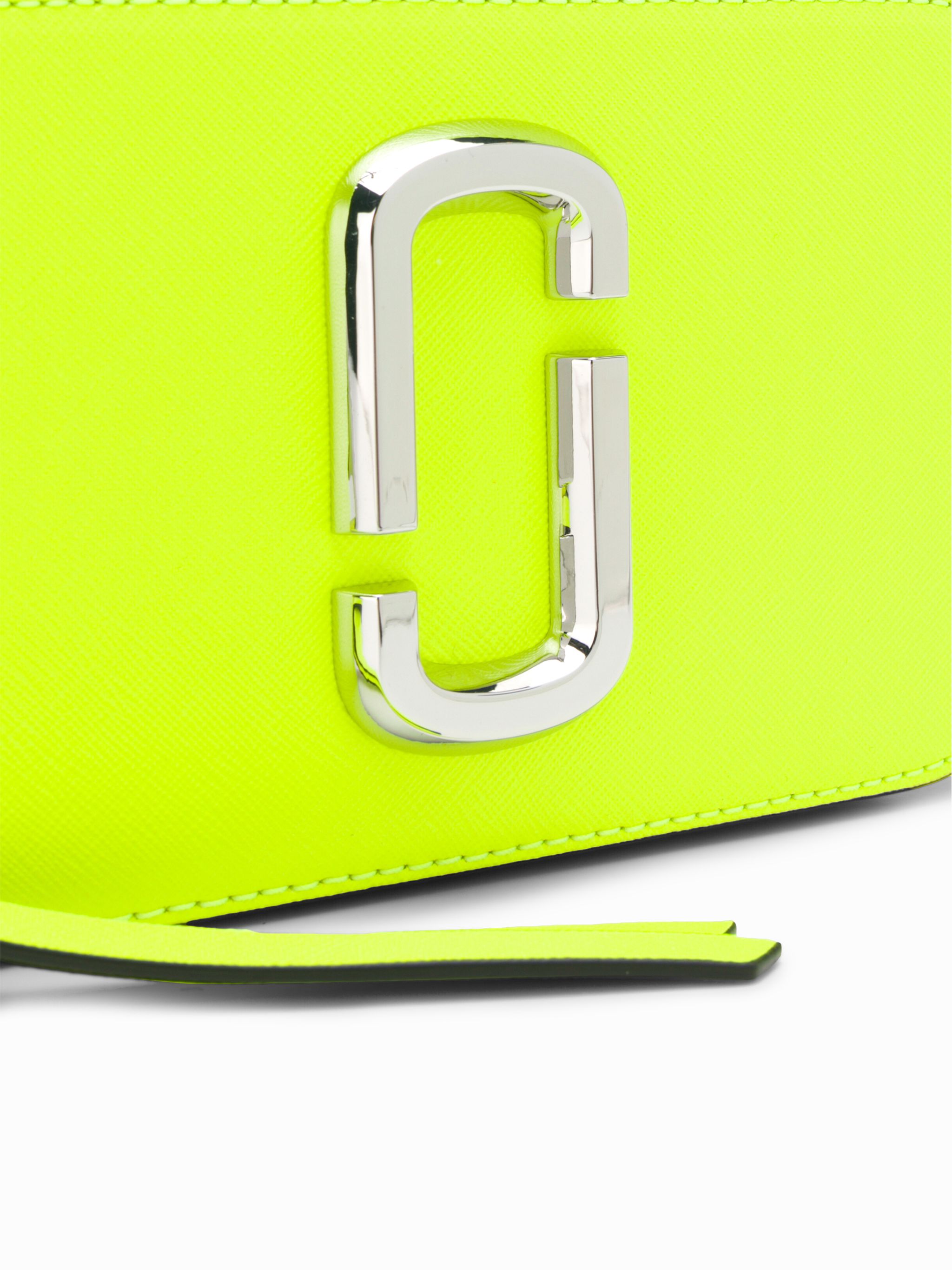 Túi đeo chéo Marc Jacobs màu xanh The Fluoro Snapshot Bright Yellow Multi Leather Camera Bag 4