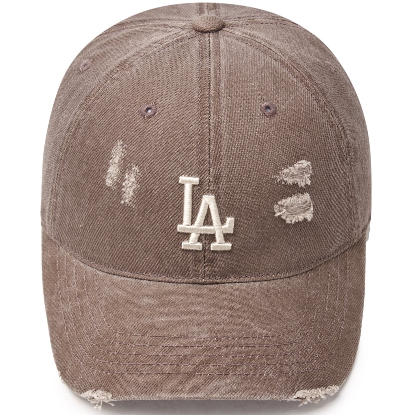Nón kết MLB Damage Washed Unstructured Ball Cap LA Dodgers Brown 3ACPVV34N-07BRL 3