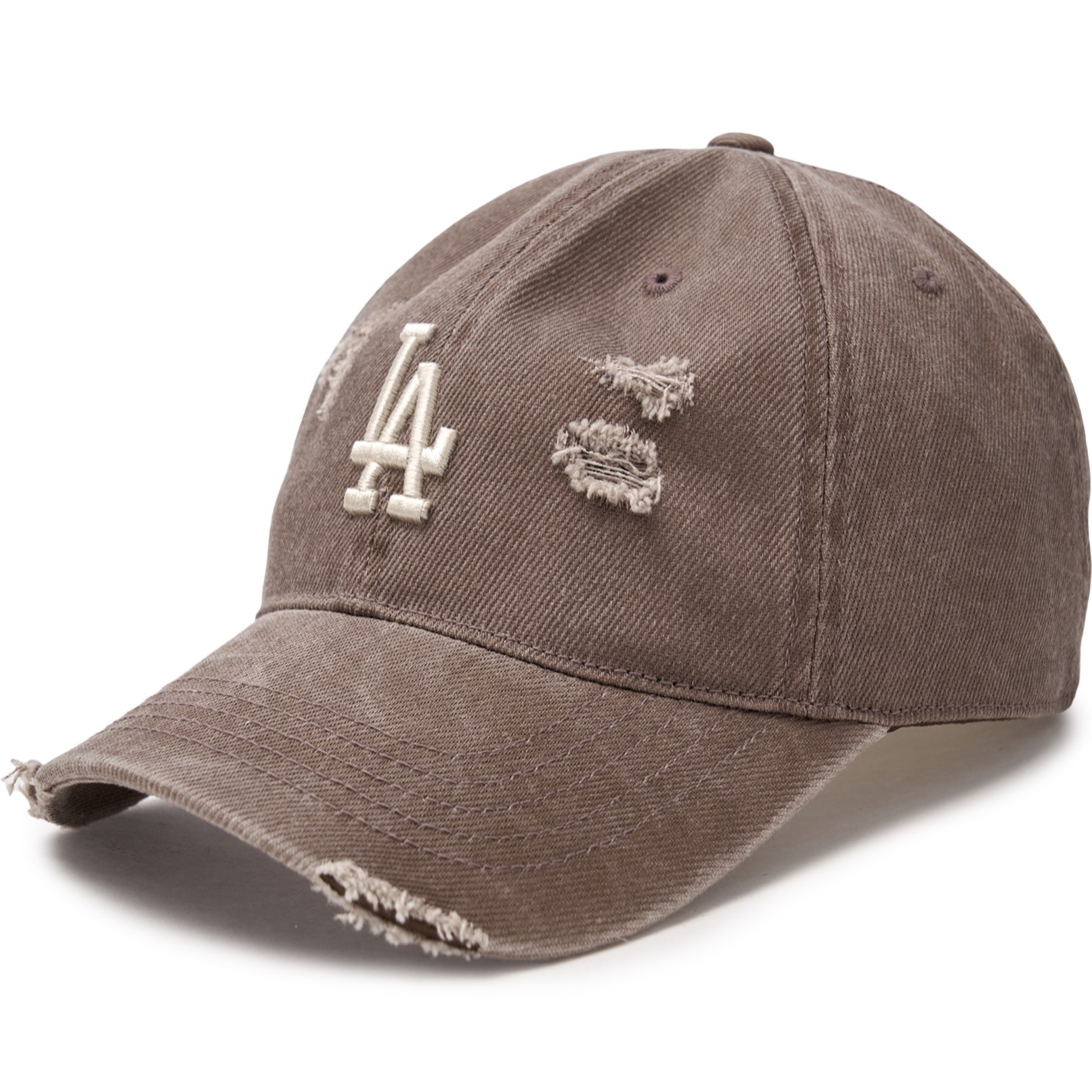 Nón kết MLB Damage Washed Unstructured Ball Cap LA Dodgers Brown 3ACPVV34N-07BRL 8