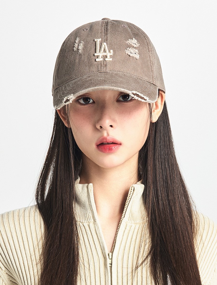 Nón kết MLB Damage Washed Unstructured Ball Cap LA Dodgers Brown 3ACPVV34N-07BRL 10