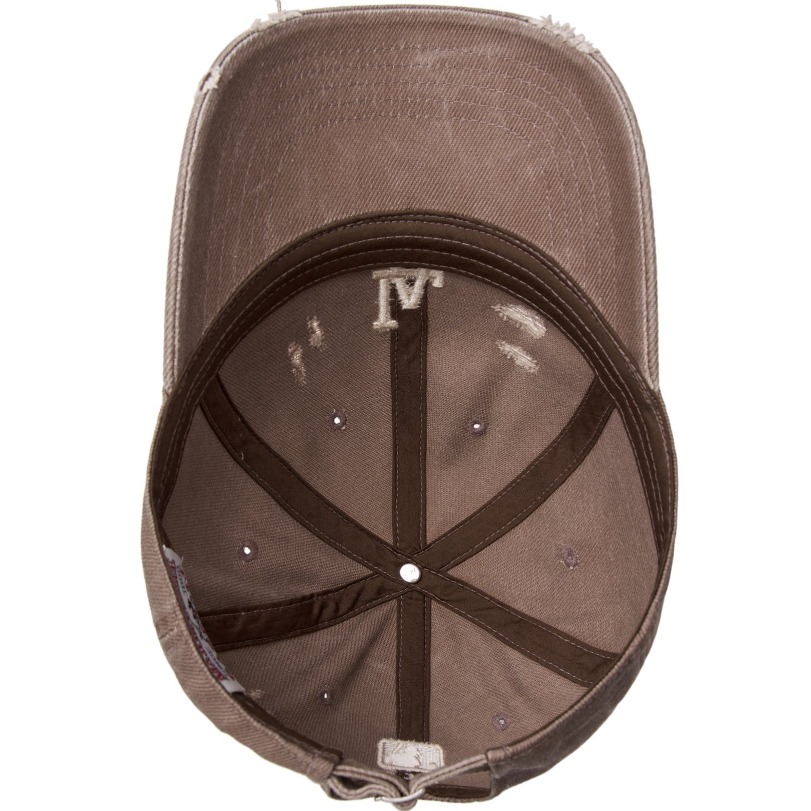 Nón kết MLB Damage Washed Unstructured Ball Cap LA Dodgers Brown 3ACPVV34N-07BRL 11