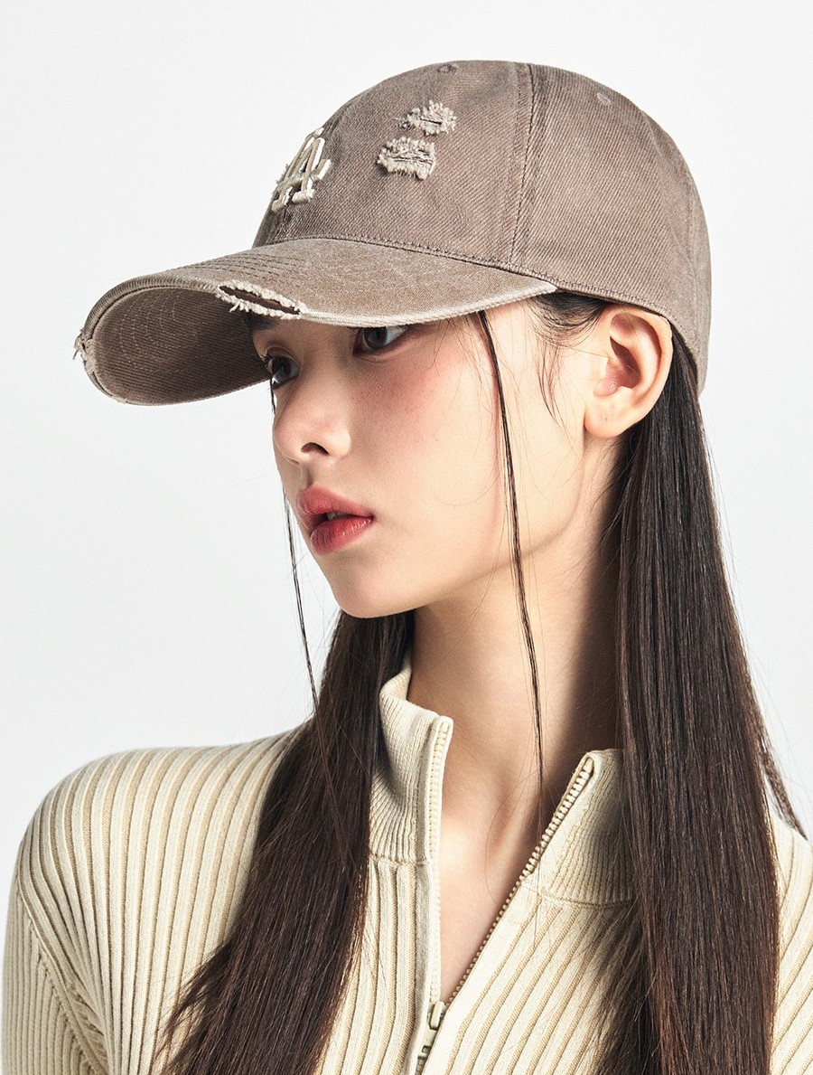 Nón kết MLB Damage Washed Unstructured Ball Cap LA Dodgers Brown 3ACPVV34N-07BRL 15