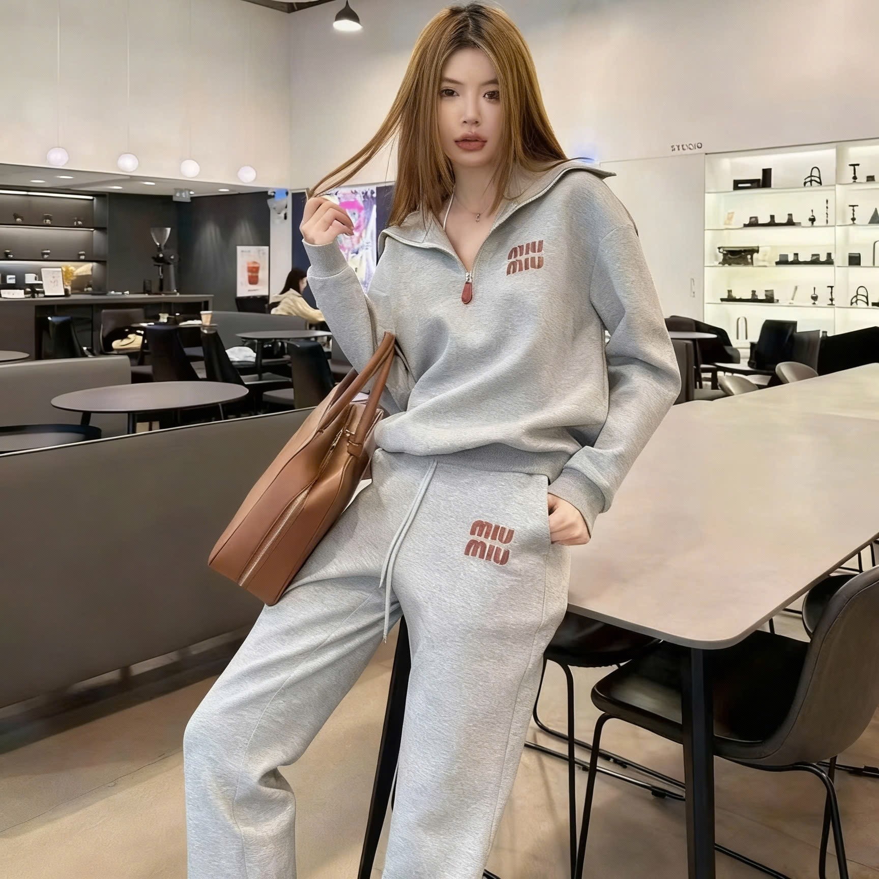 Combo nỉ áo quần dài Miu Miu 4