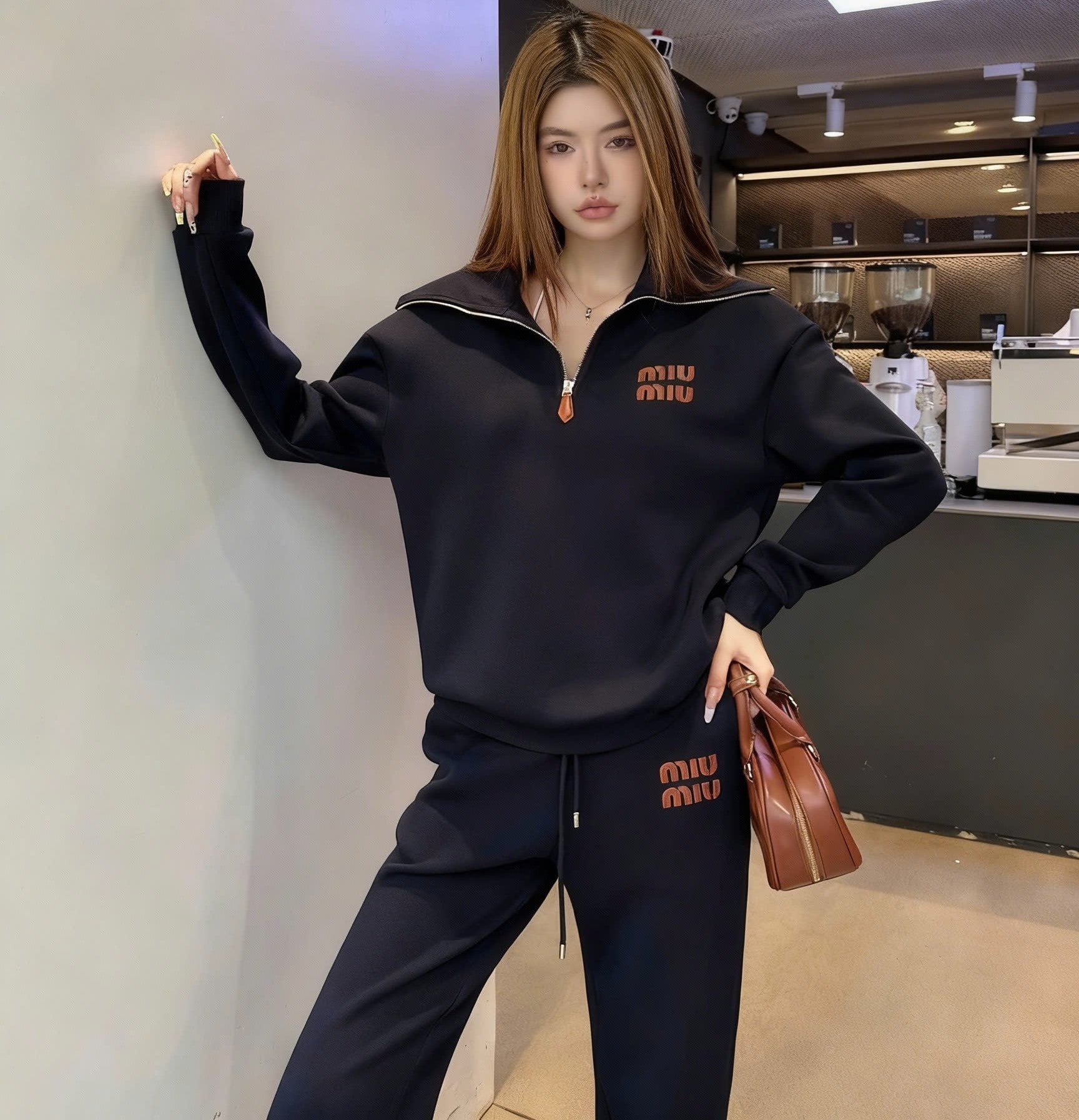 Combo nỉ áo quần dài Miu Miu 7