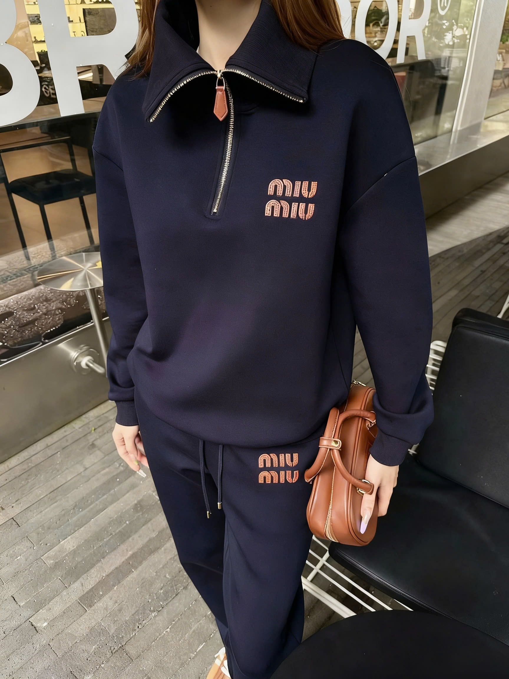 Combo nỉ áo quần dài Miu Miu 11