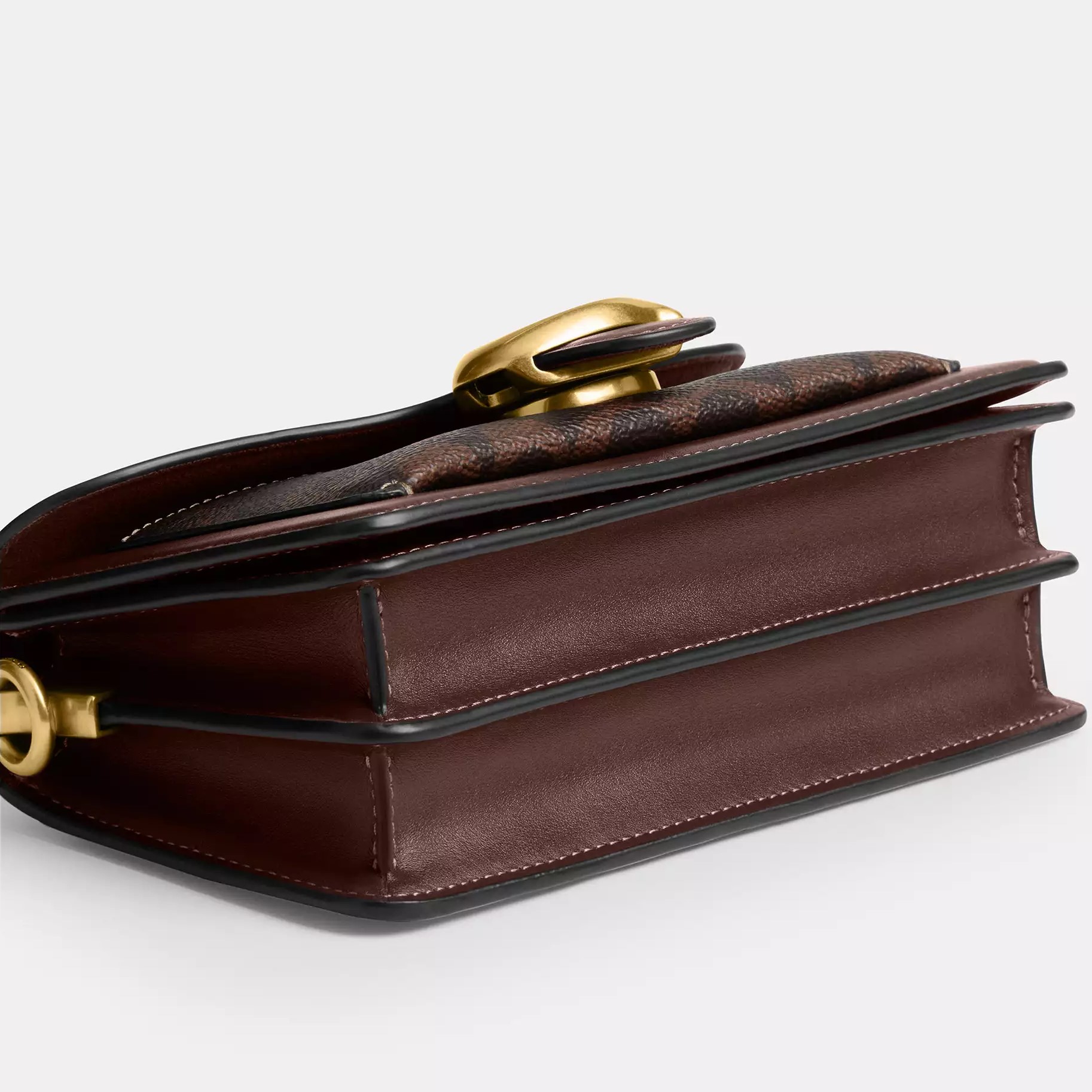 Túi đeo chéo Coach Tabby Shoulder Bag 20 In Signature Canvas Maple CY200 8
