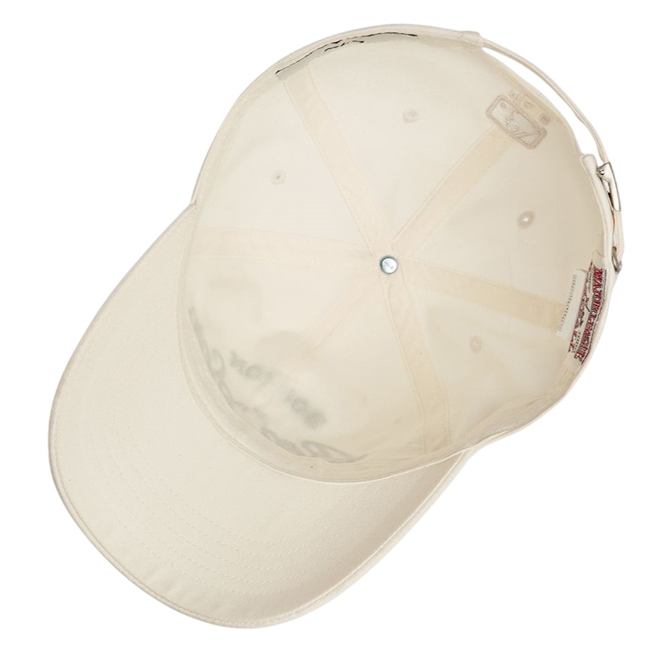 Nón kết MLB Varsity Lettering Ball Cap Boston Red Sox D Cream Cap 3ACPL033N-43CRD 12