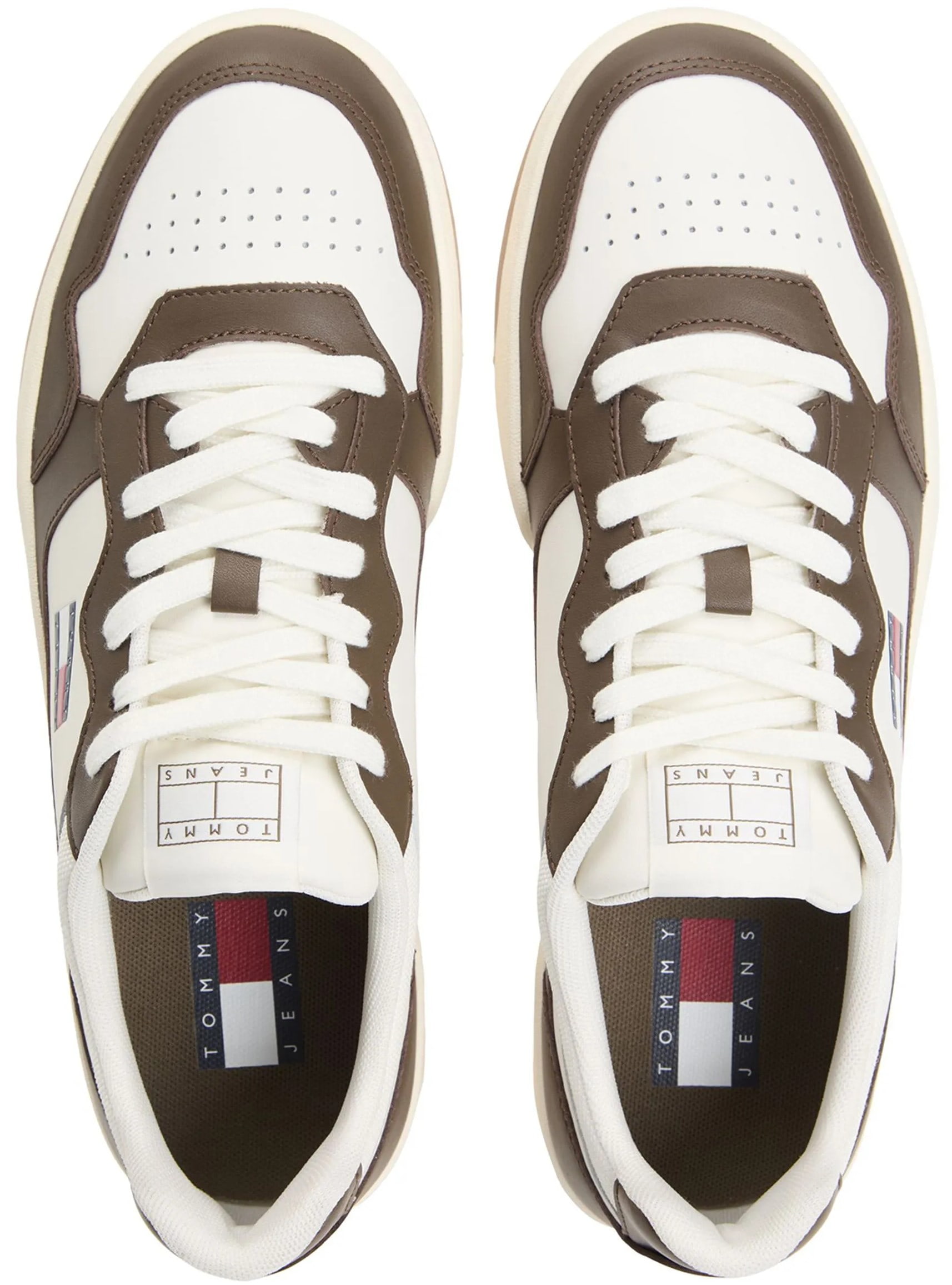 Giày thể thao Tommy Hilfiger Color Block Leather Sneakers 1