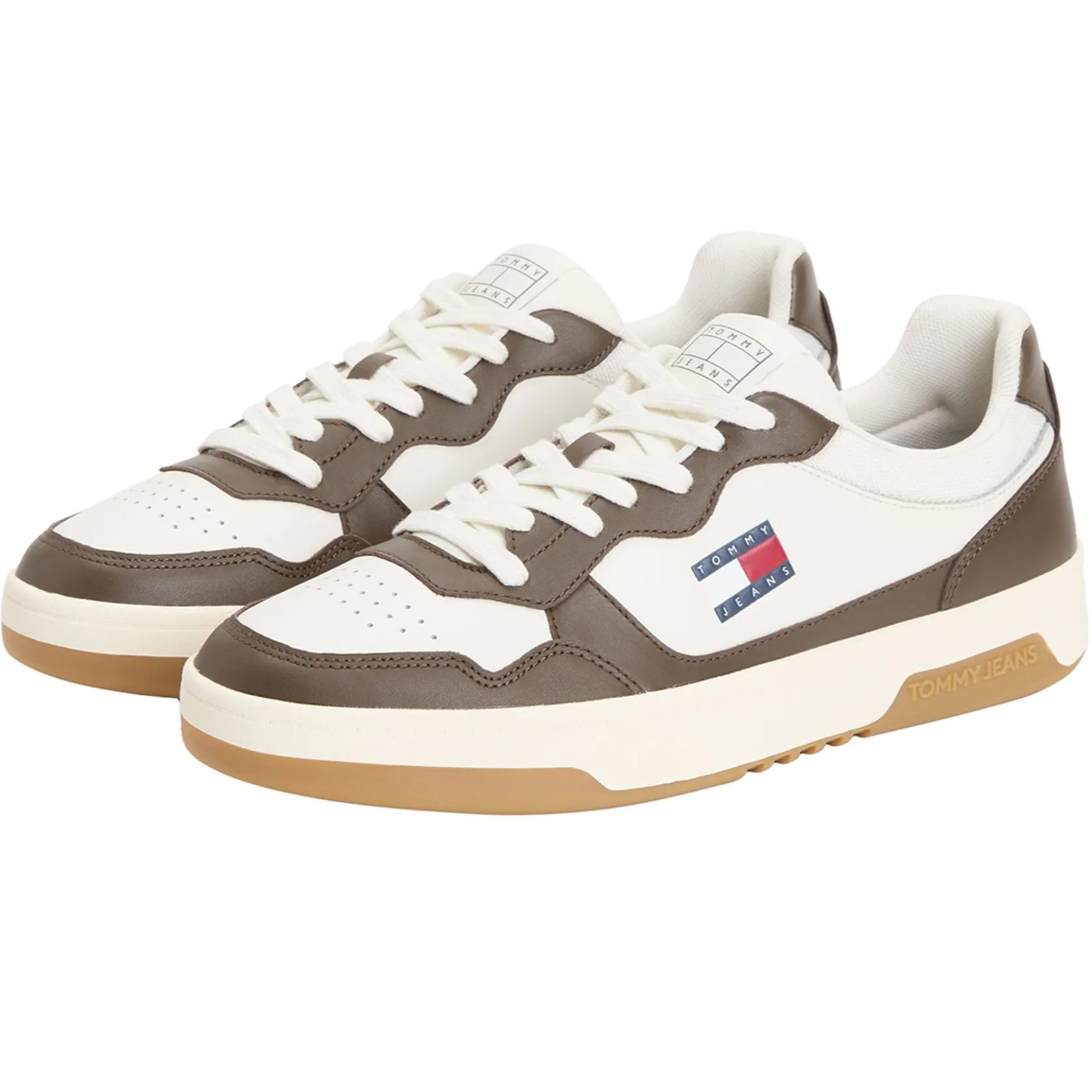 Giày thể thao Tommy Hilfiger Color Block Leather Sneakers 4