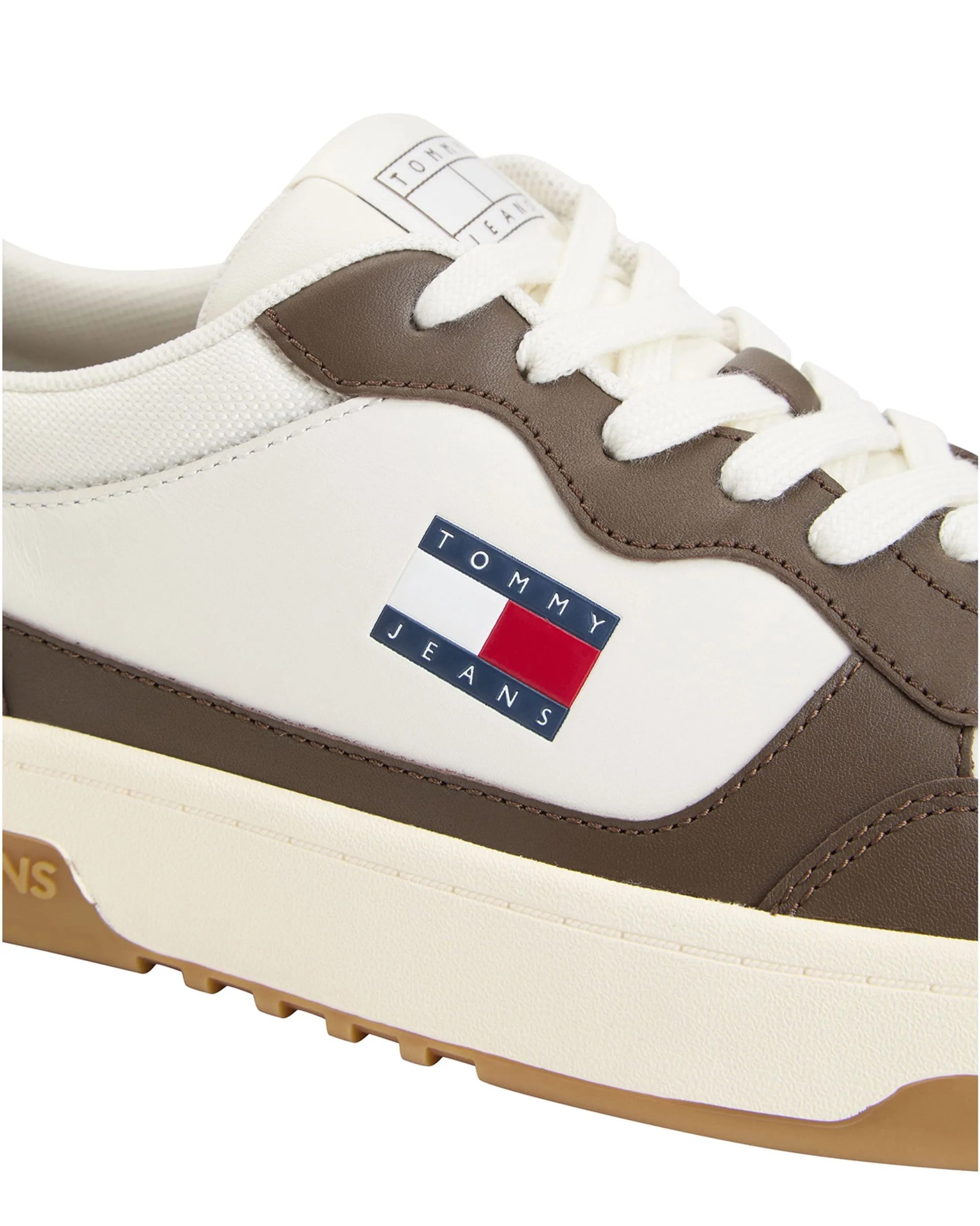 Giày thể thao Tommy Hilfiger Color Block Leather Sneakers 10