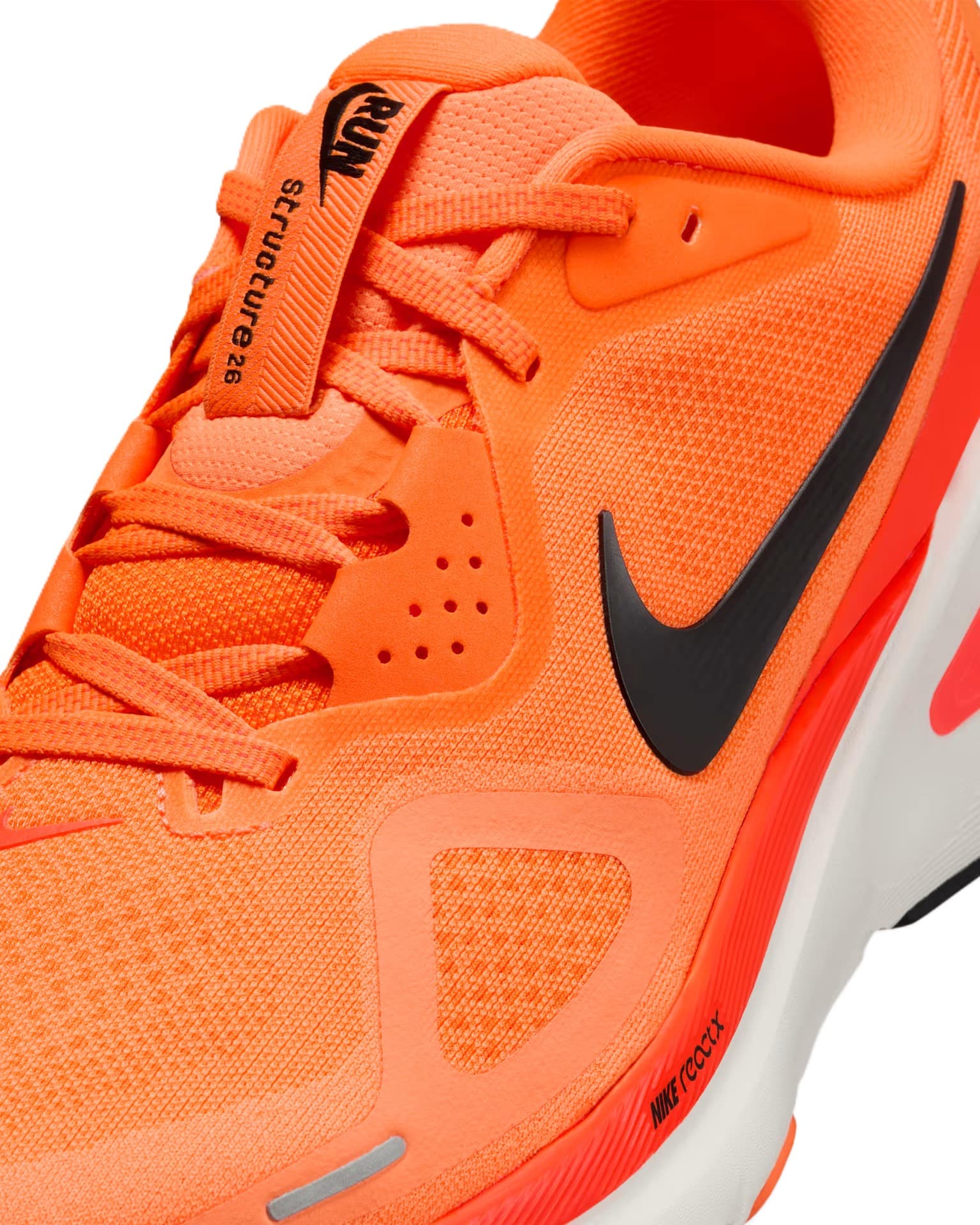 Giày thể thao Nike Structure 26 Road Running Shoes Total Orange HJ1102-800 13